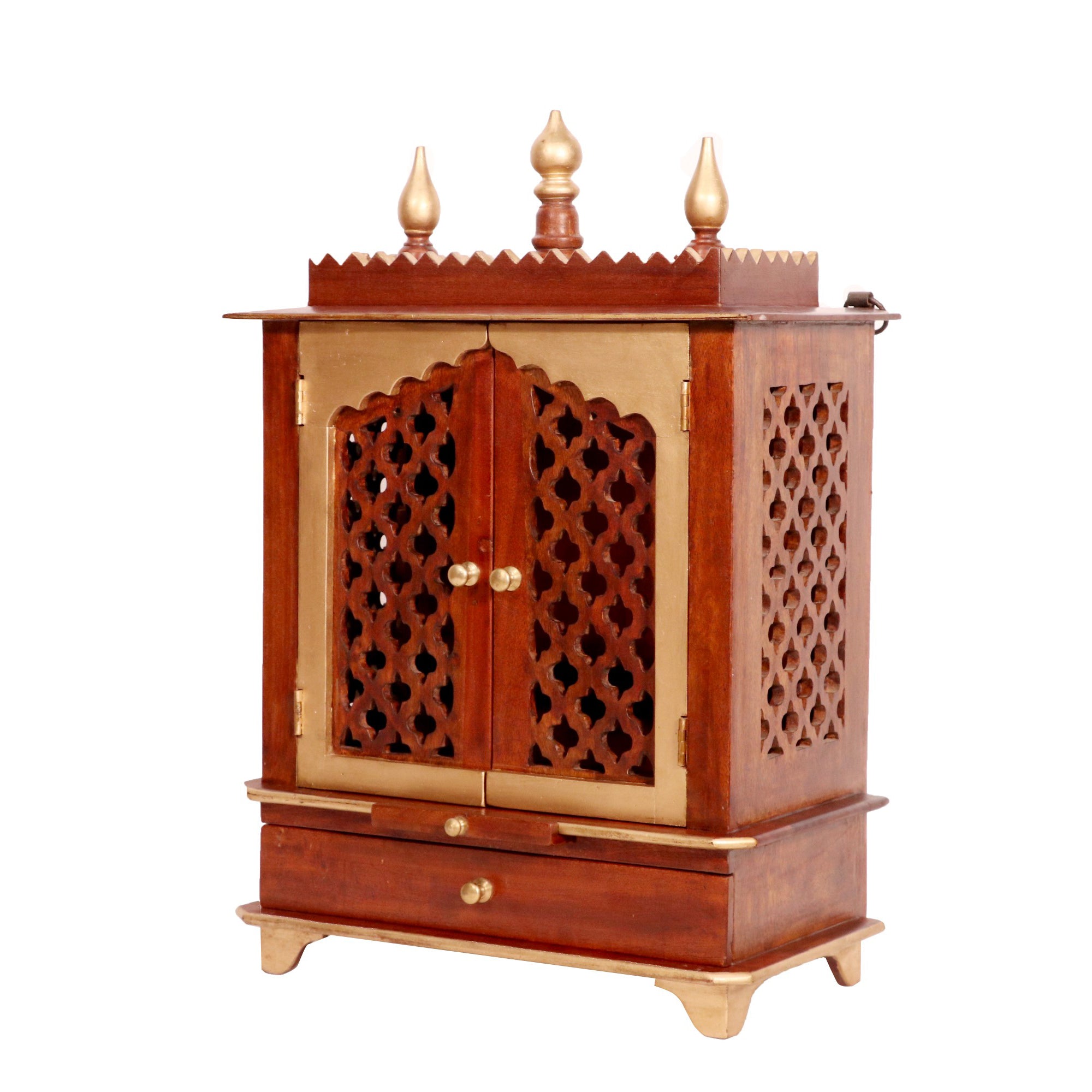 Royal Wooden Jali Temple Temple