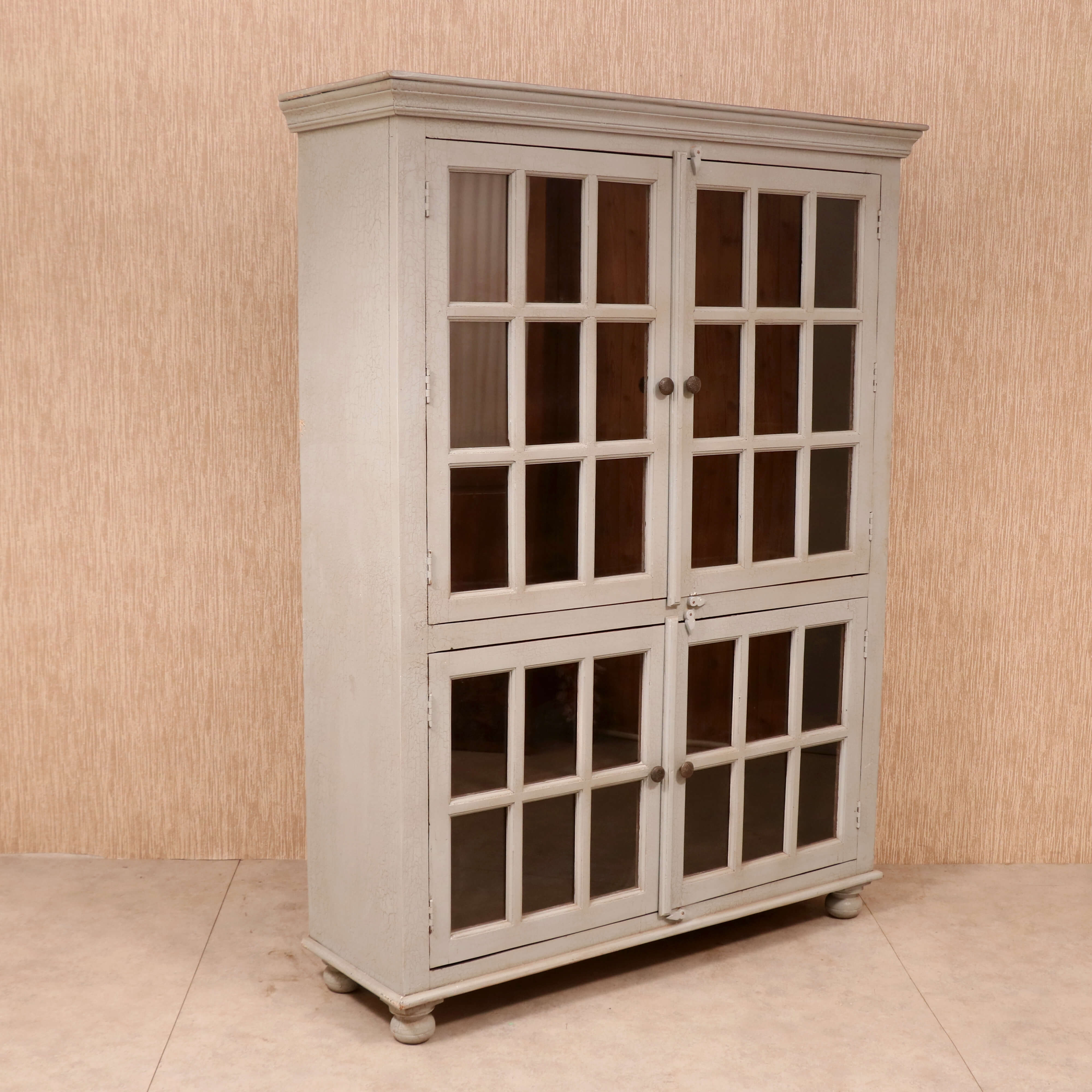 Solid wood Wide Bookshelf Showcase