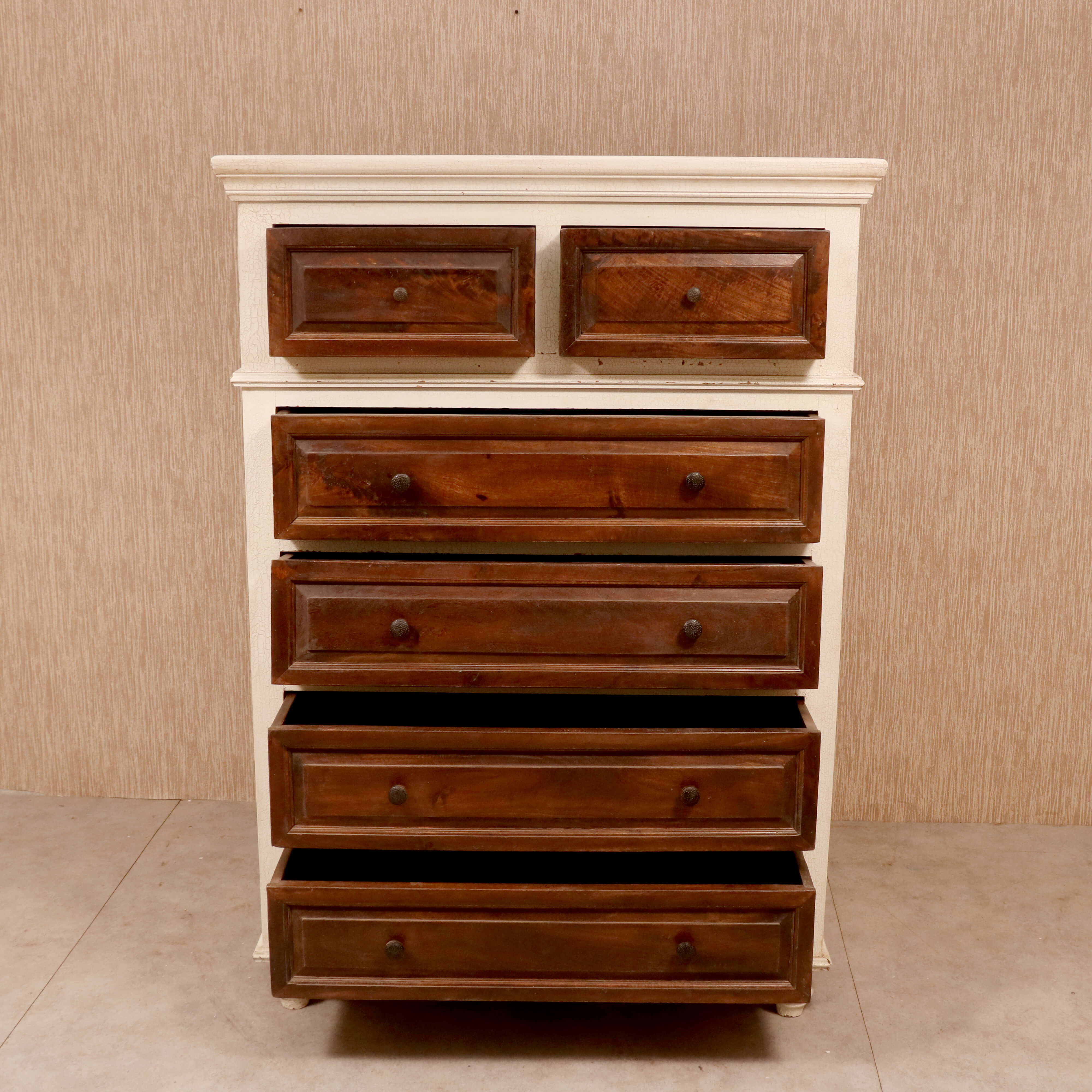 Big 2+4 Wooden Chest Drawer's Chest