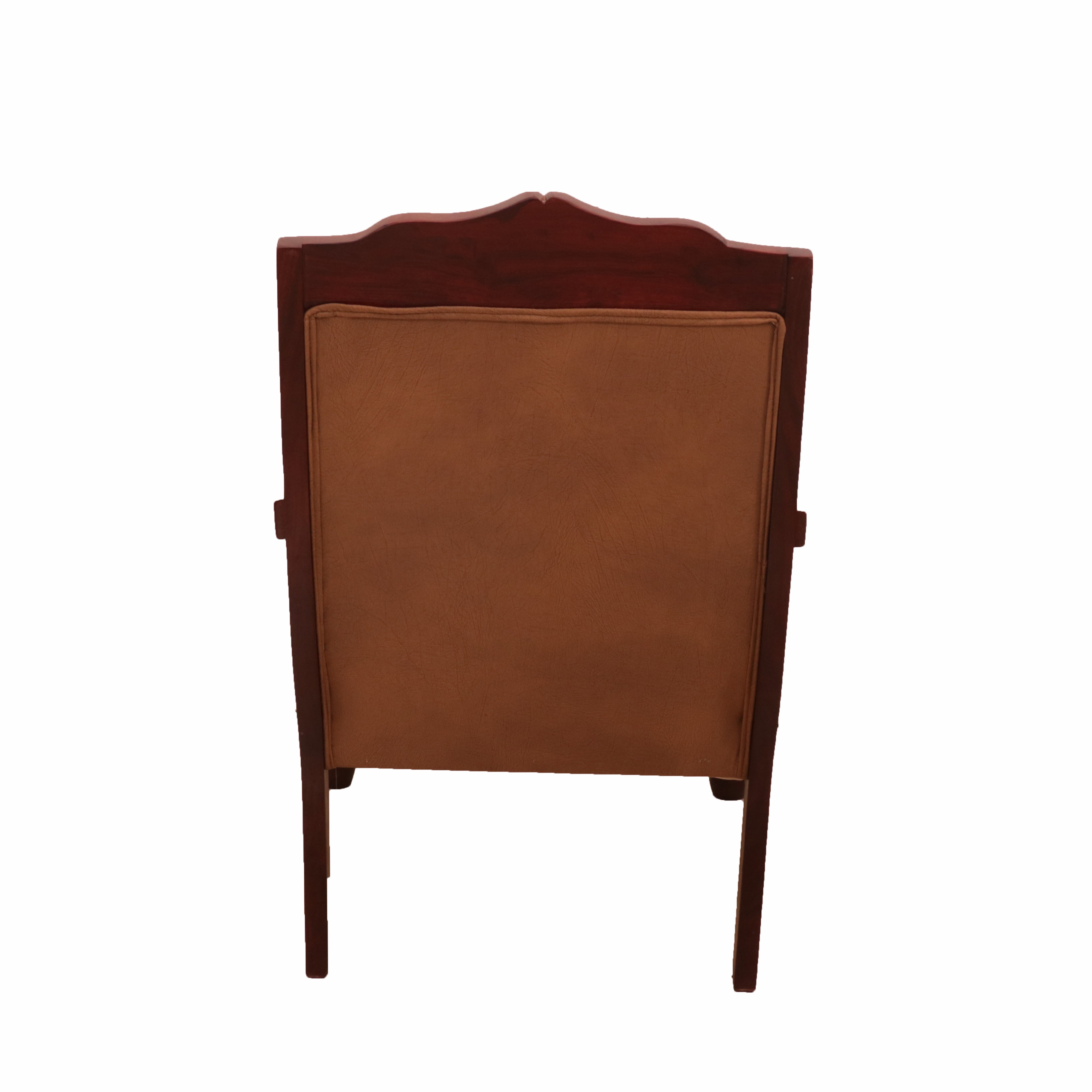 Solid Wood Traditional Recliner Easy Chair