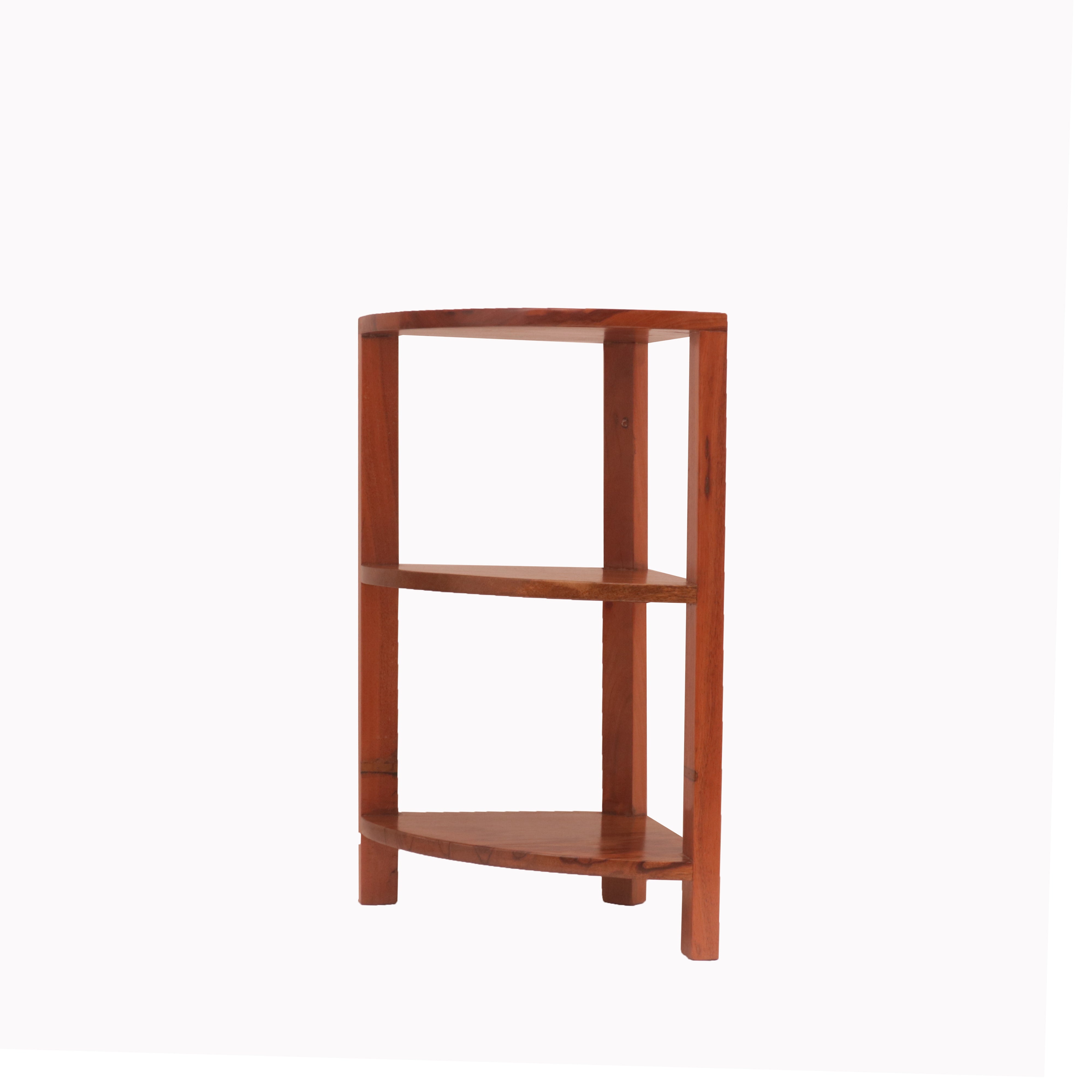 3 Shelf Wood Corner Rack Rack