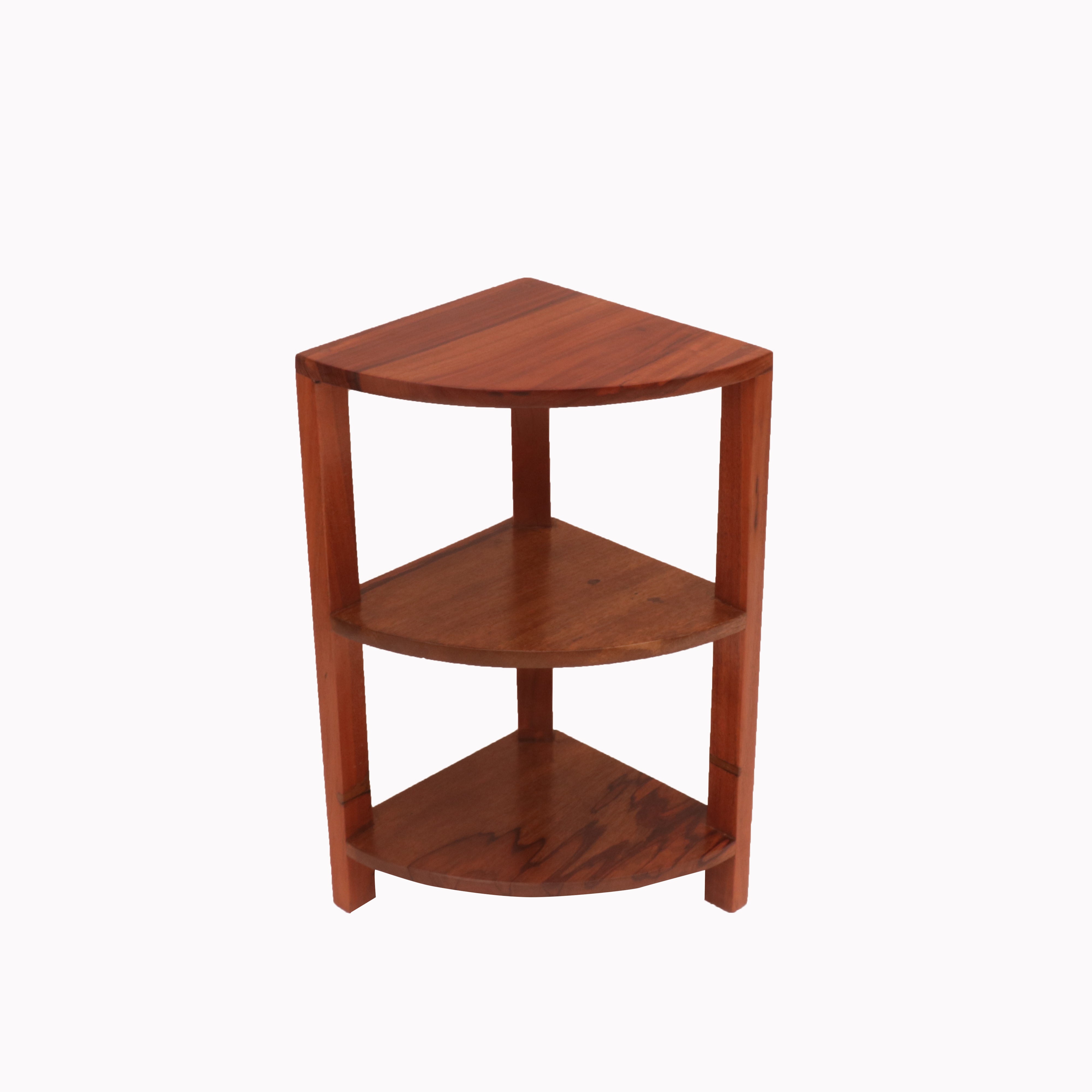 3 Shelf Wood Corner Rack Rack