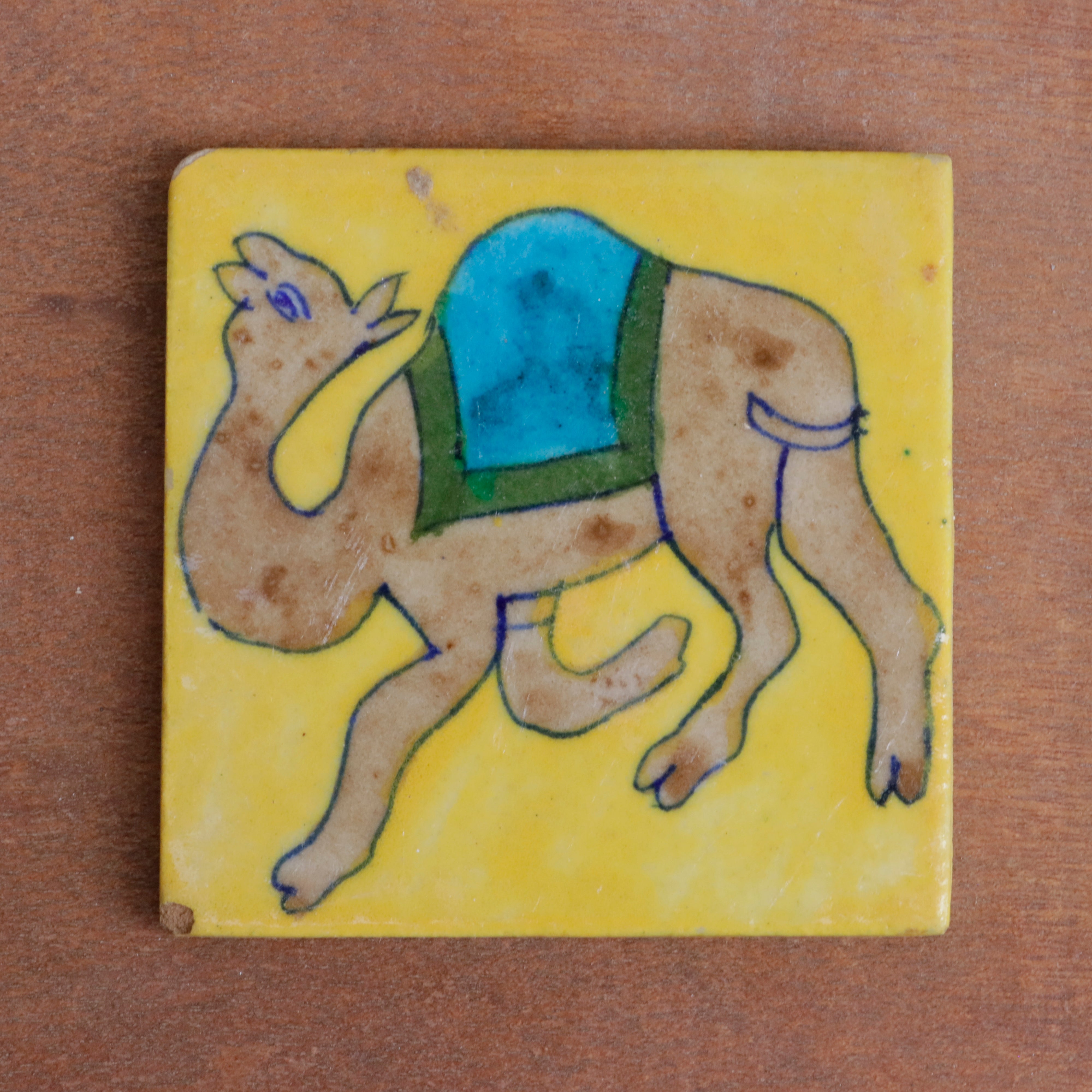 Classic Rich Dancing Camel Designed Square Ceramic Tile Ceramic Tile