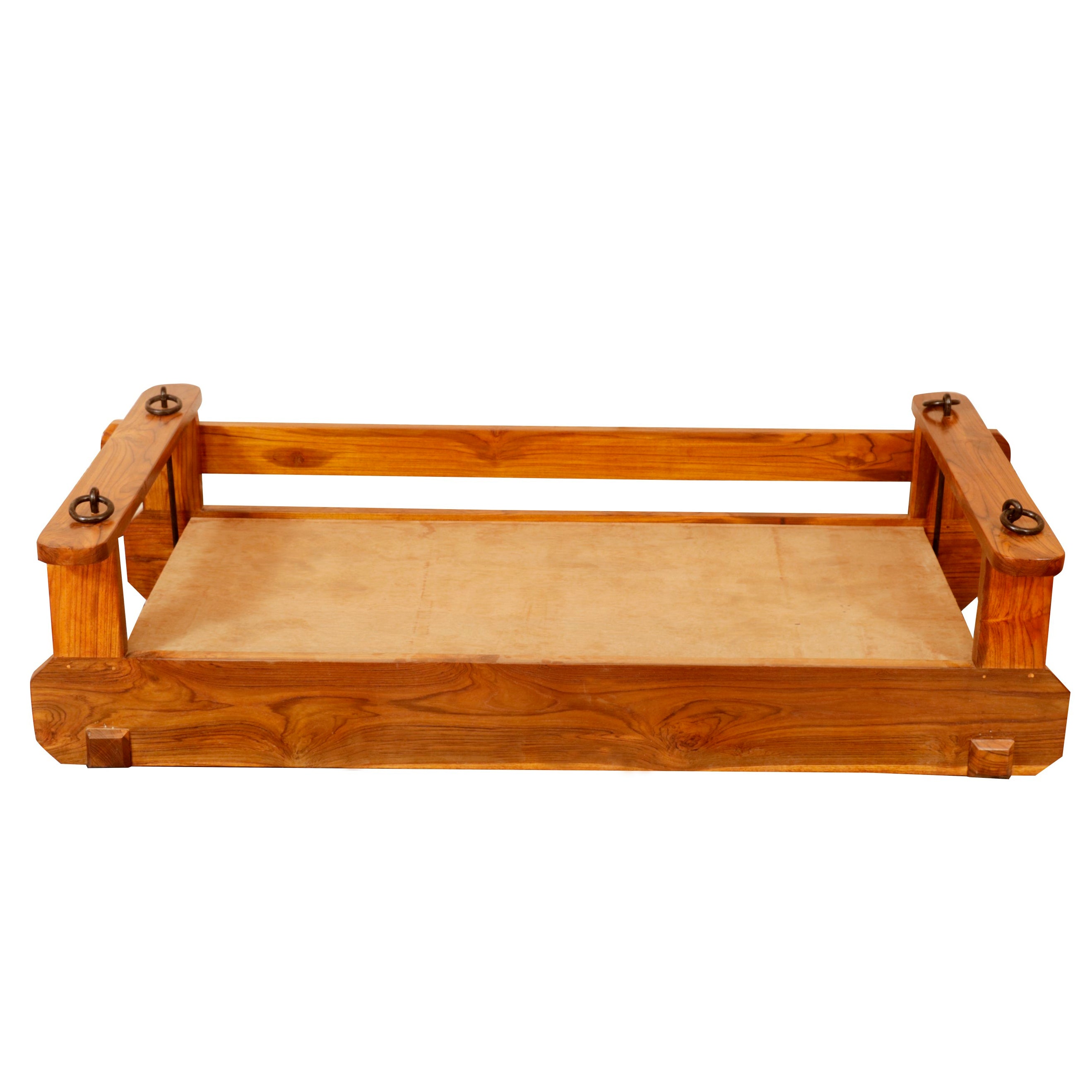 Classical upholstered wooden swing Swing