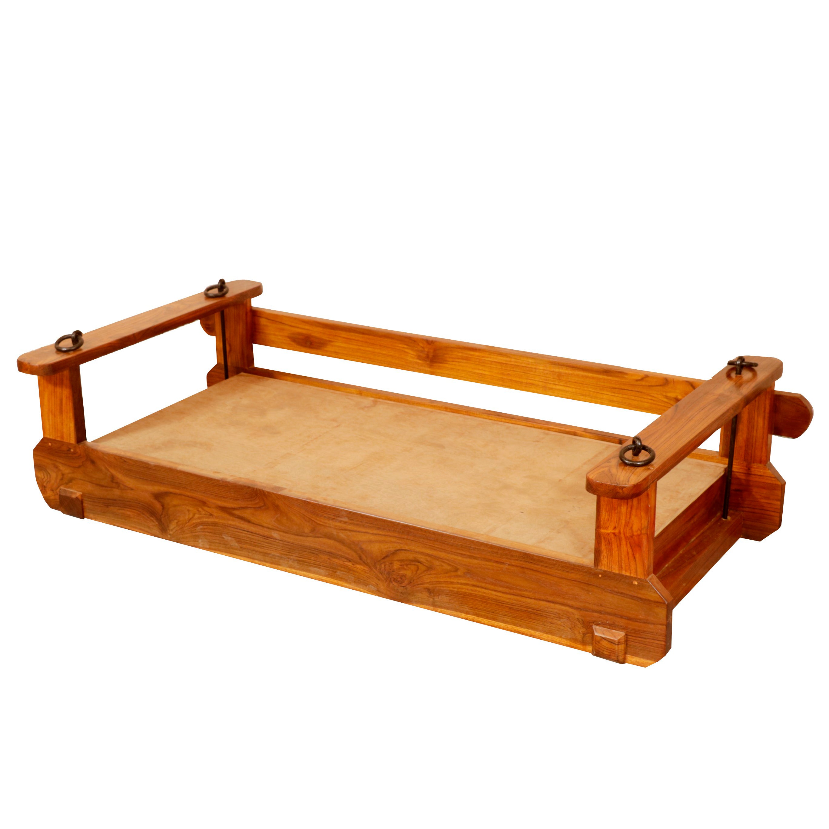 Classical upholstered wooden swing Swing