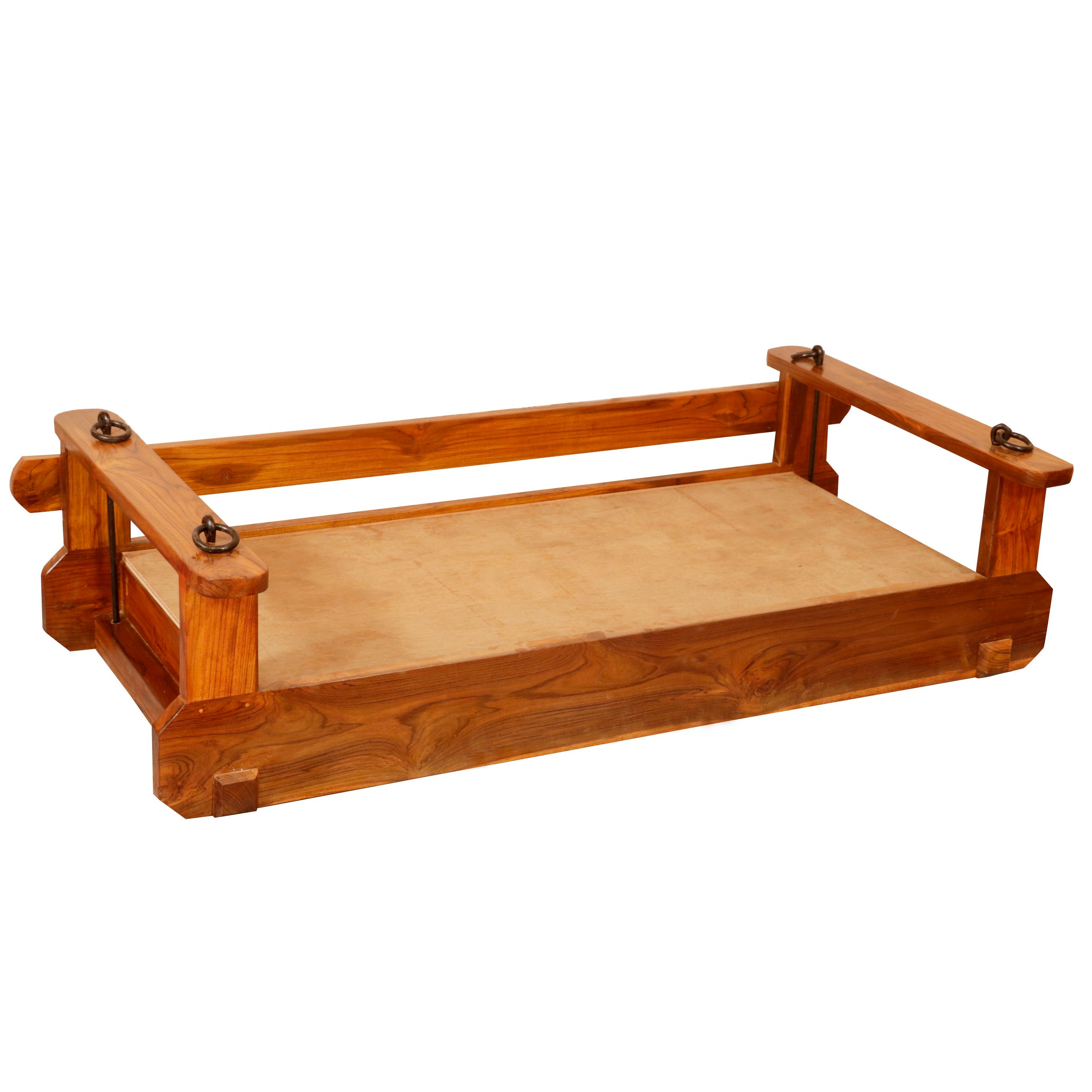 Classical upholstered wooden swing Swing