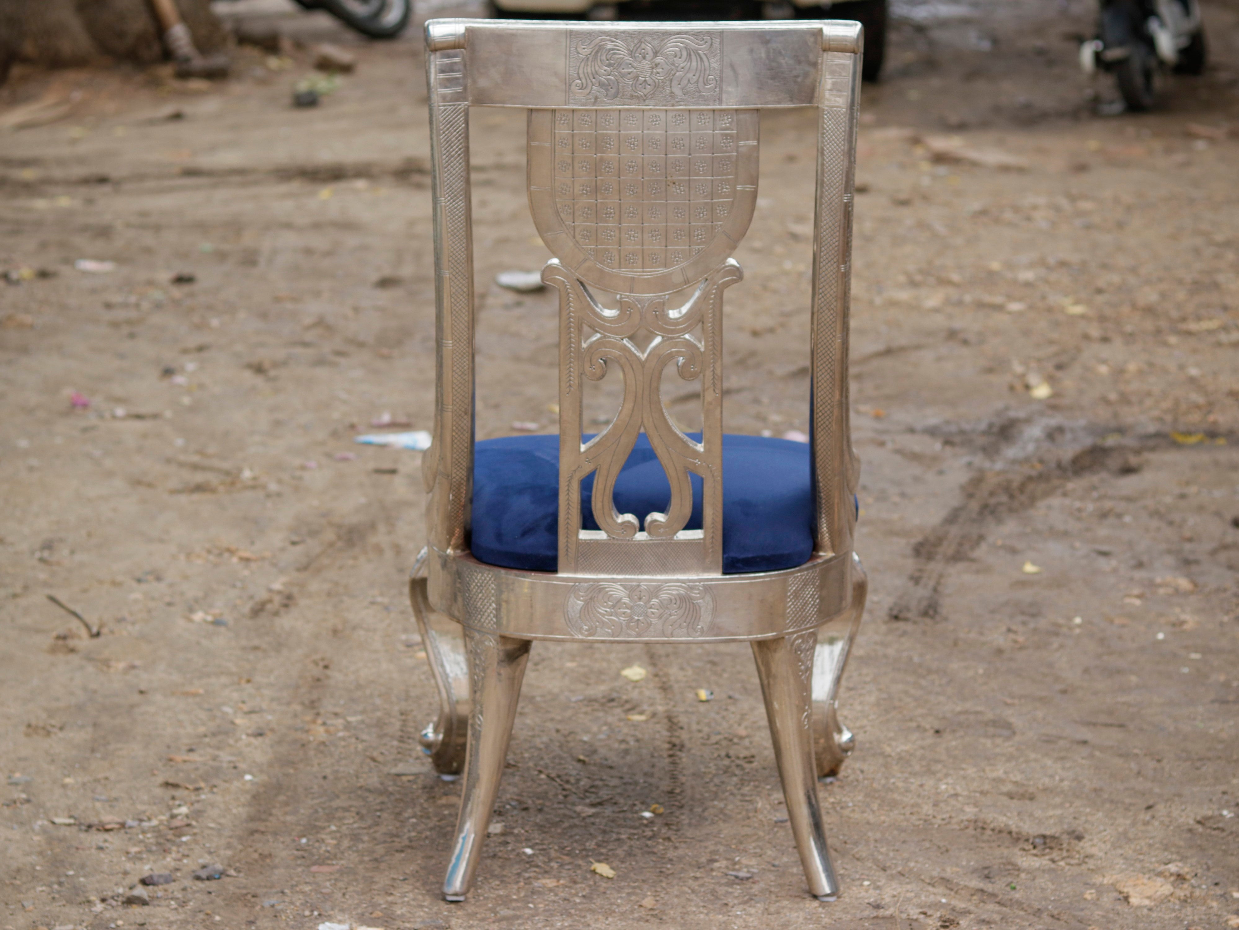 Silver Fitted ROYAL Maharaja Chair silverware