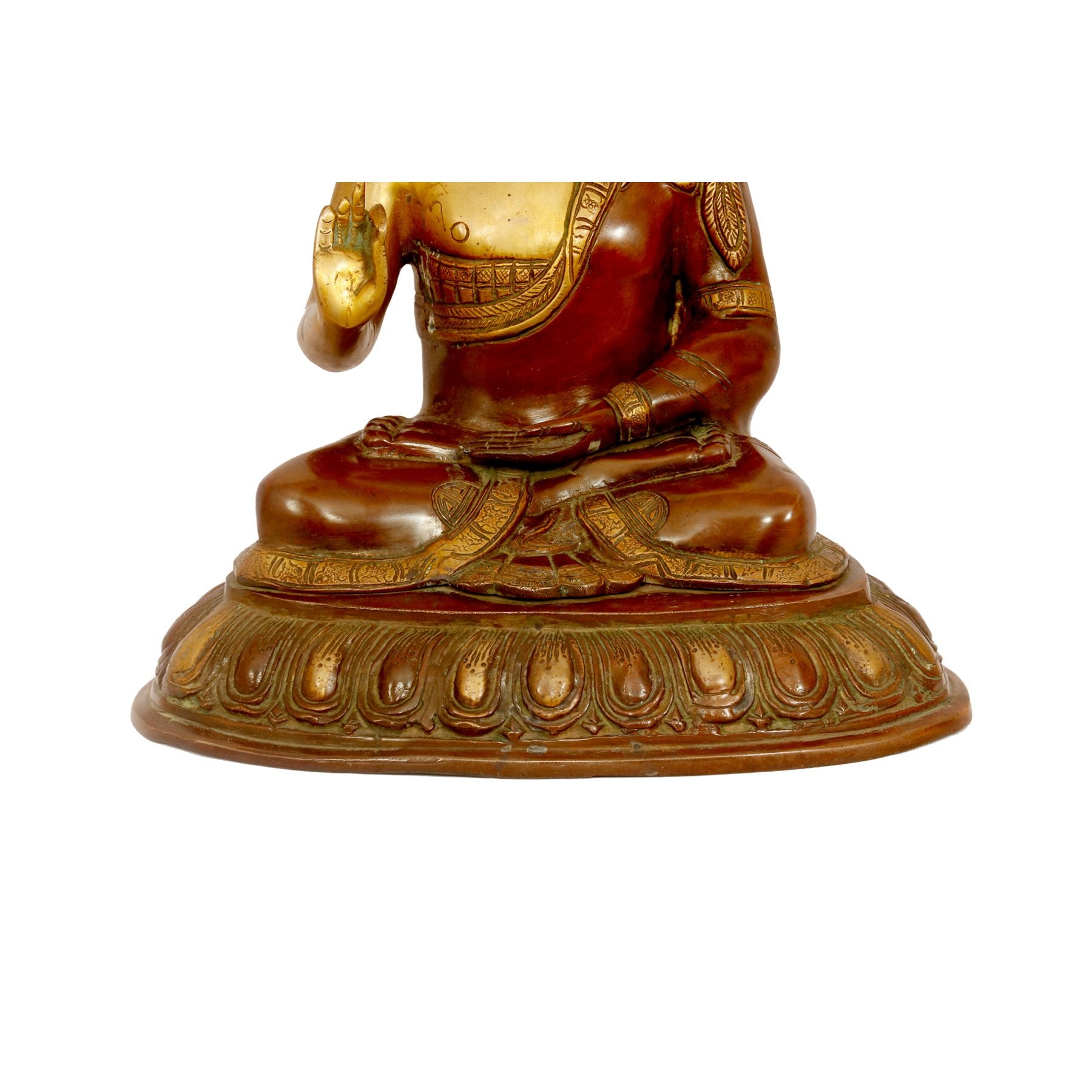Antique Full-Body Buddha Statue Statue