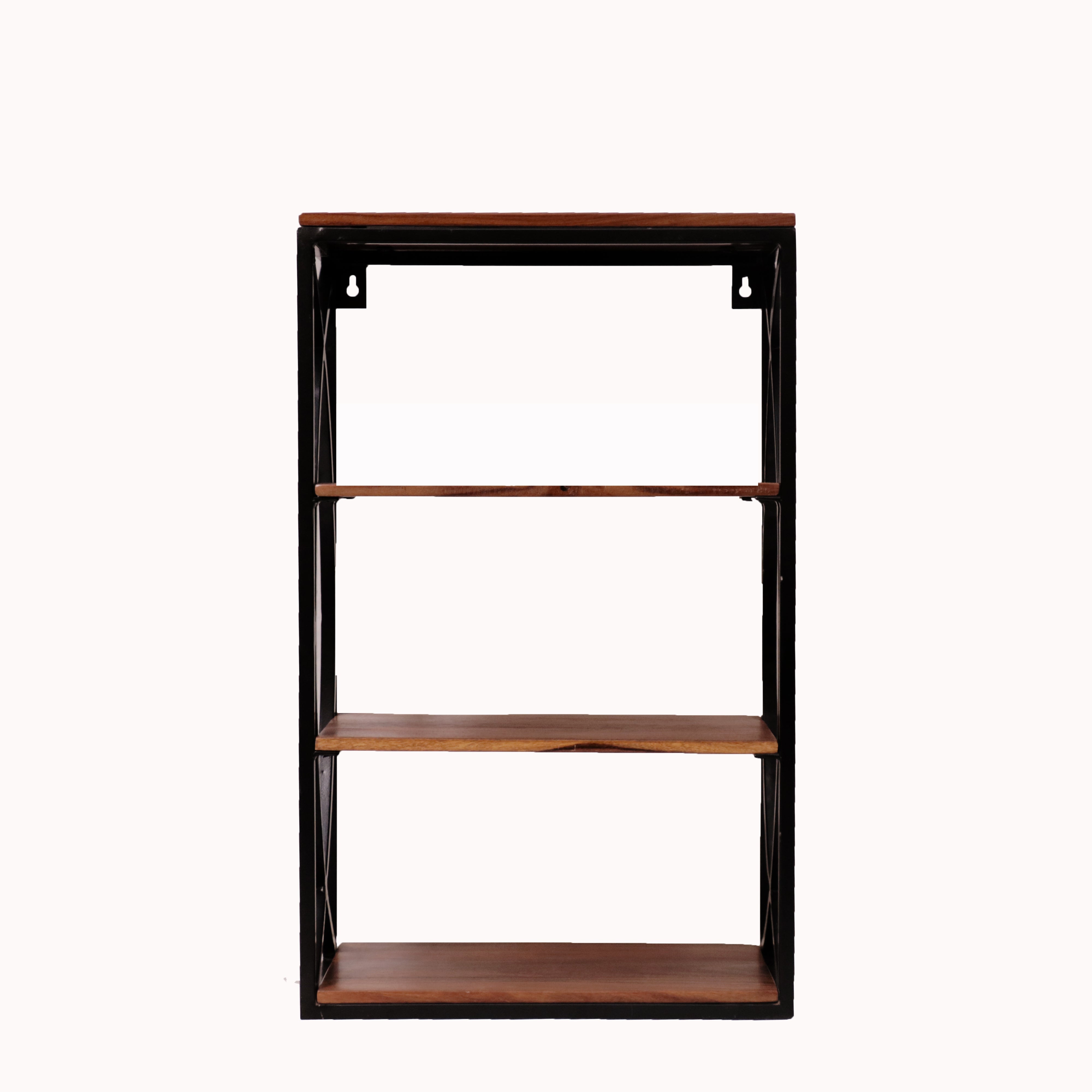 Fish Grill Wooden Shelf Rack
