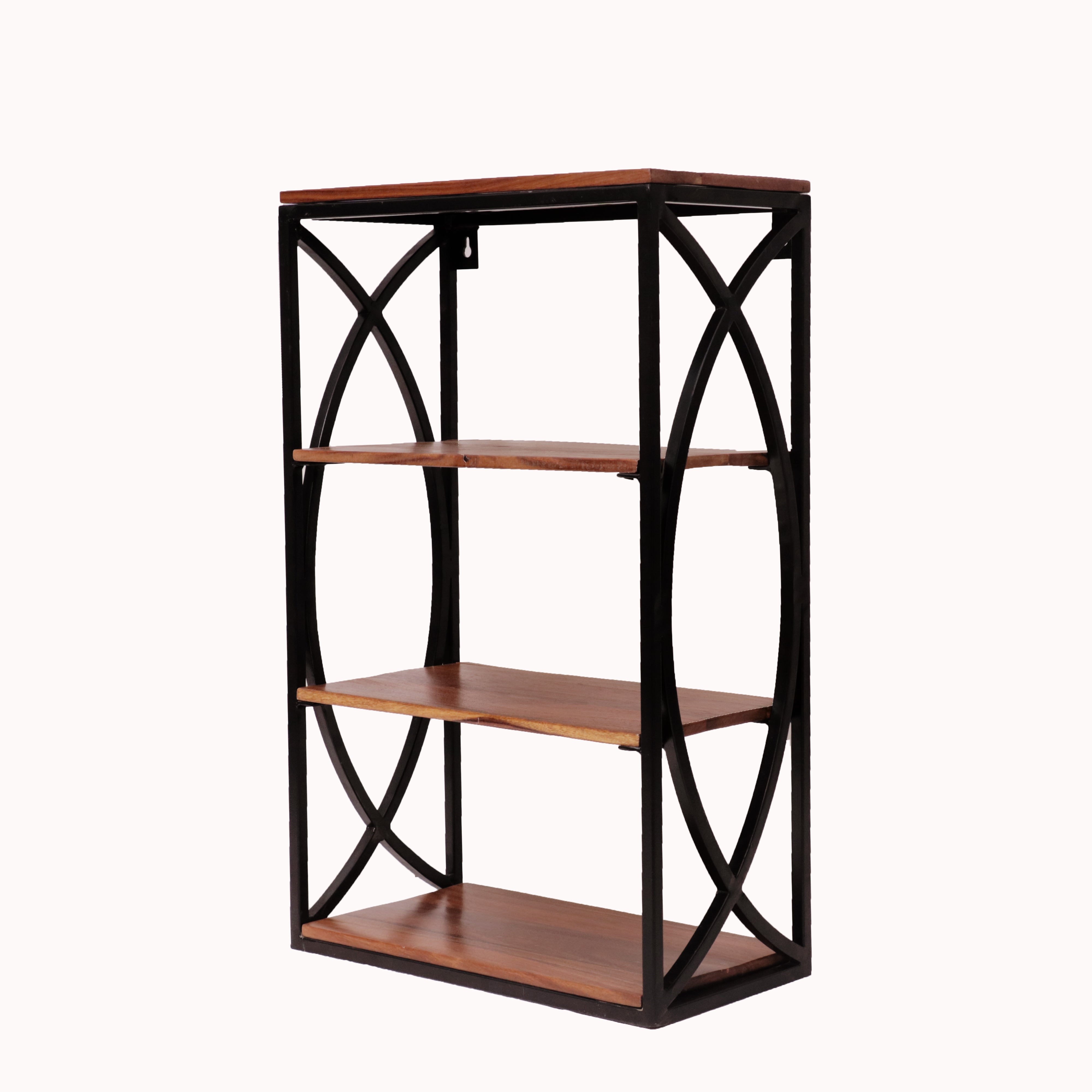 Fish Grill Wooden Shelf Rack