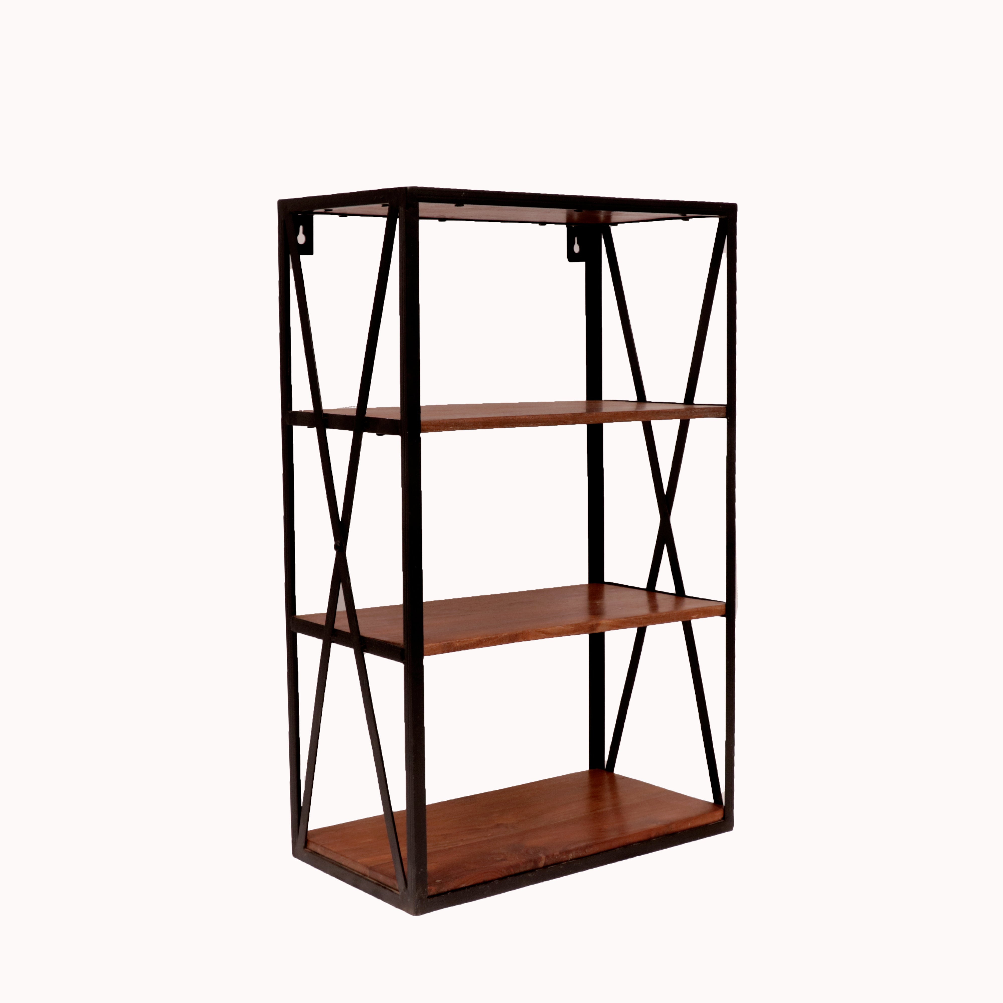 Sturdy Criss Cross Shelf Rack