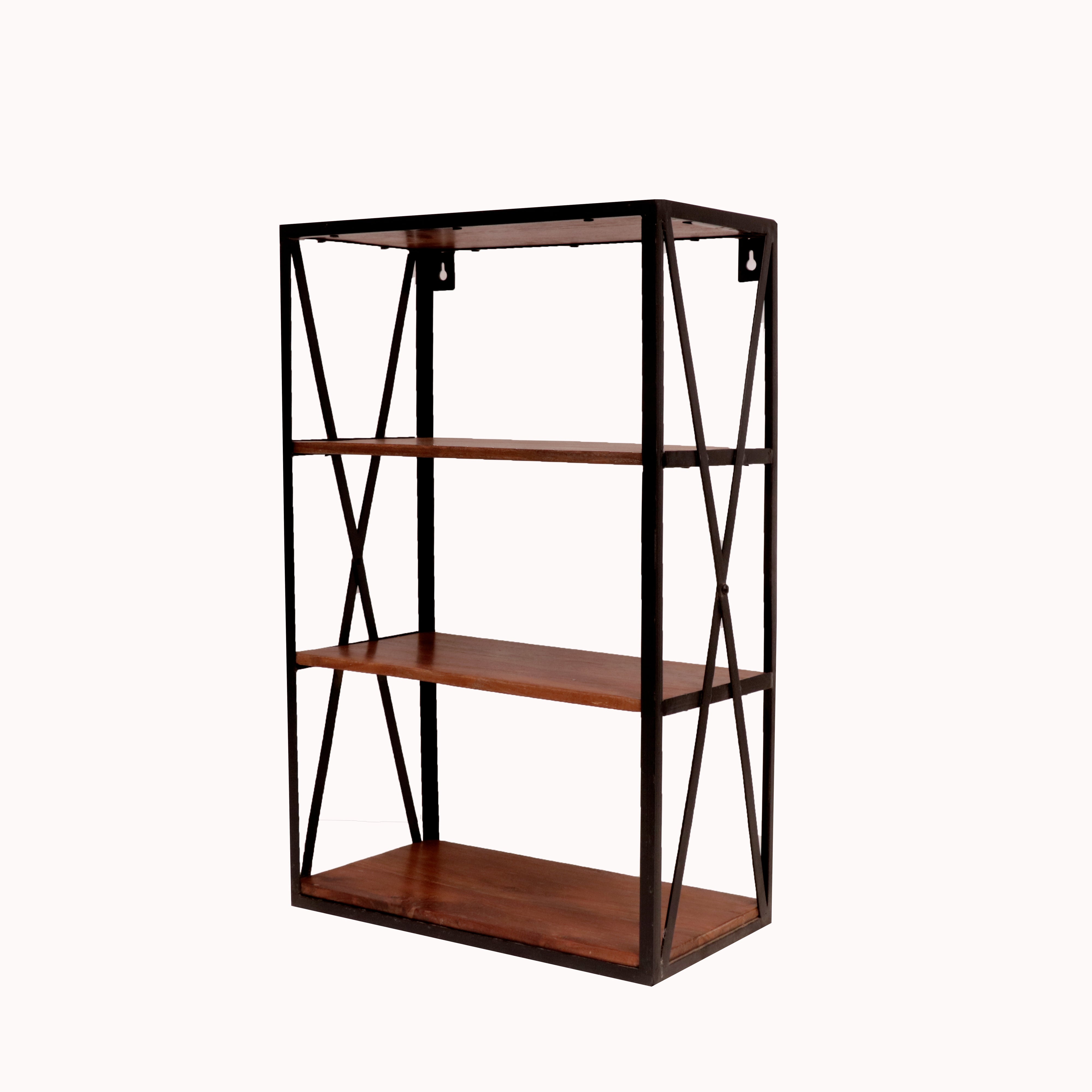 Sturdy Criss Cross Shelf Rack