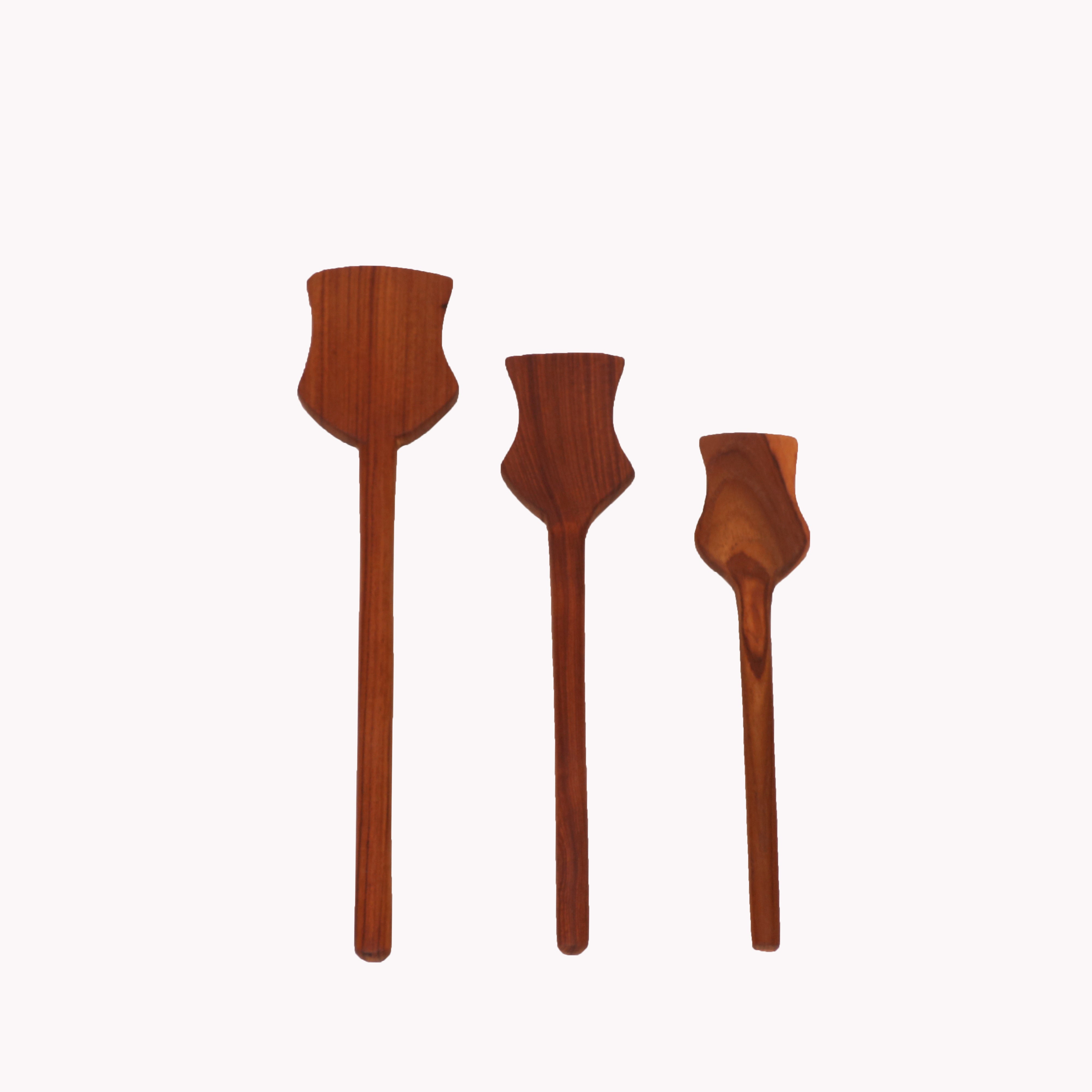 Wooden Spatula Set of 3 Spatula