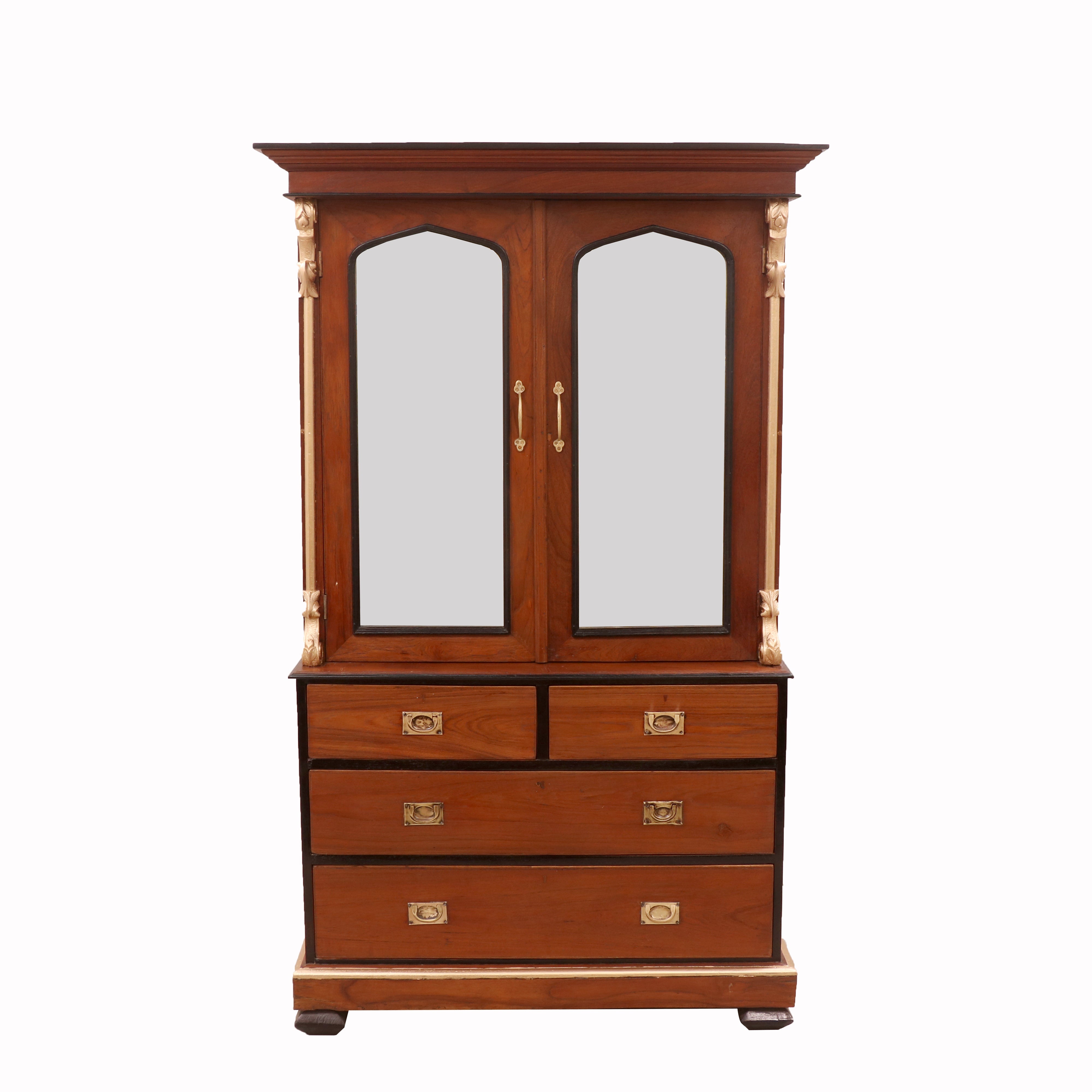 Stylish Dual Toned Almirah Wardrobe