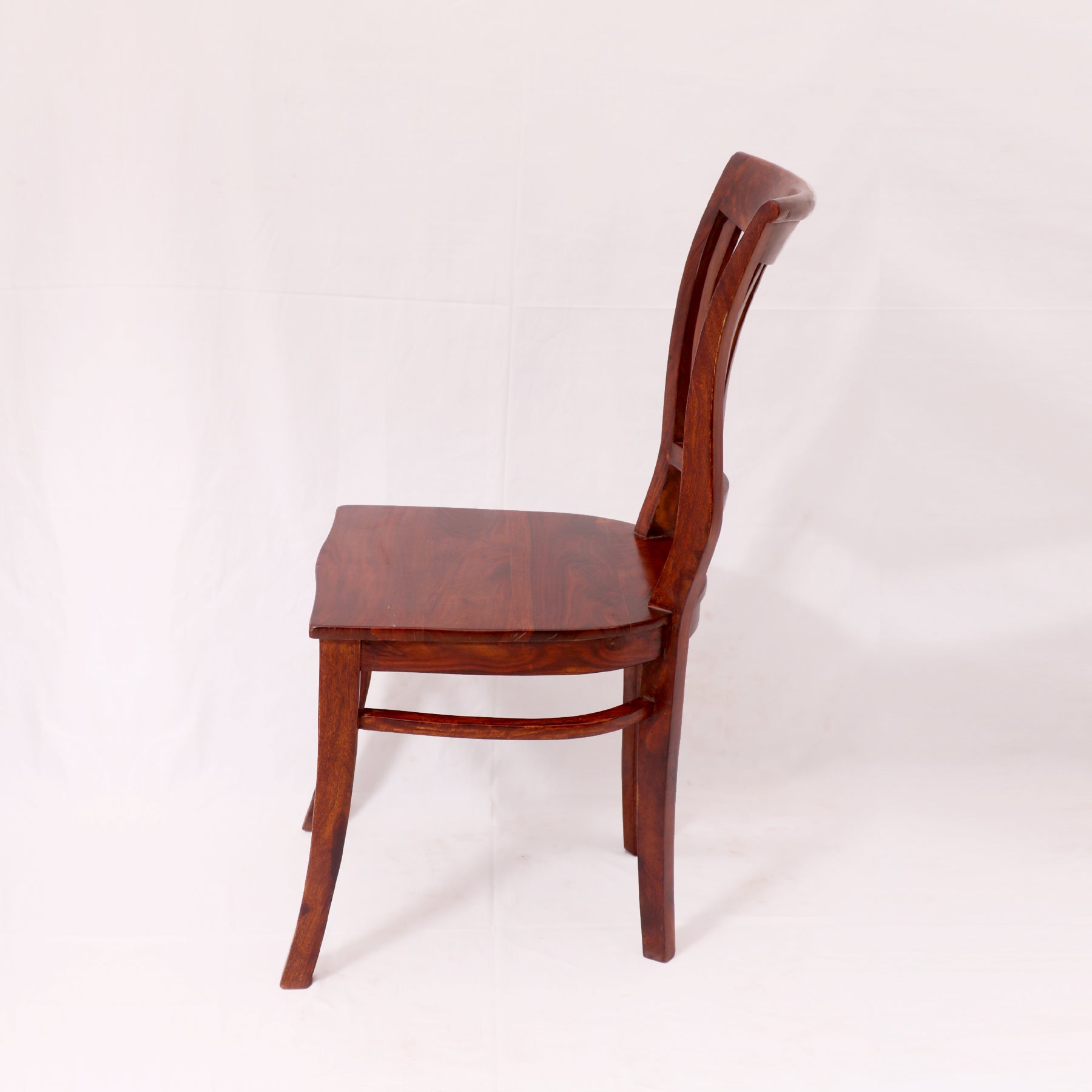 (Set of 2) Curvy Back Chair Dining Chair