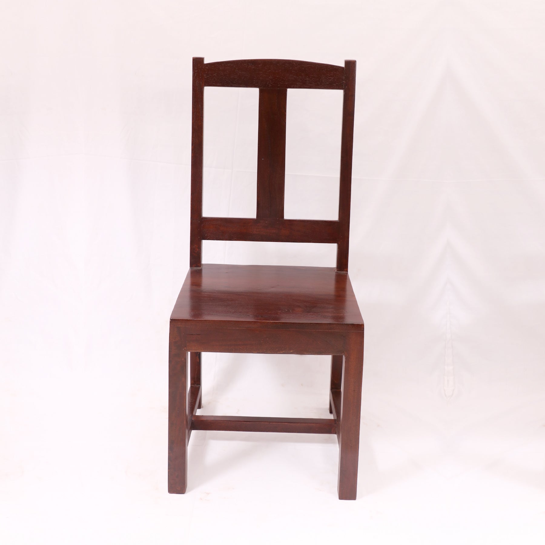 (Set of 2) Natural Tone Simple Country Wood Chair Dining Chair