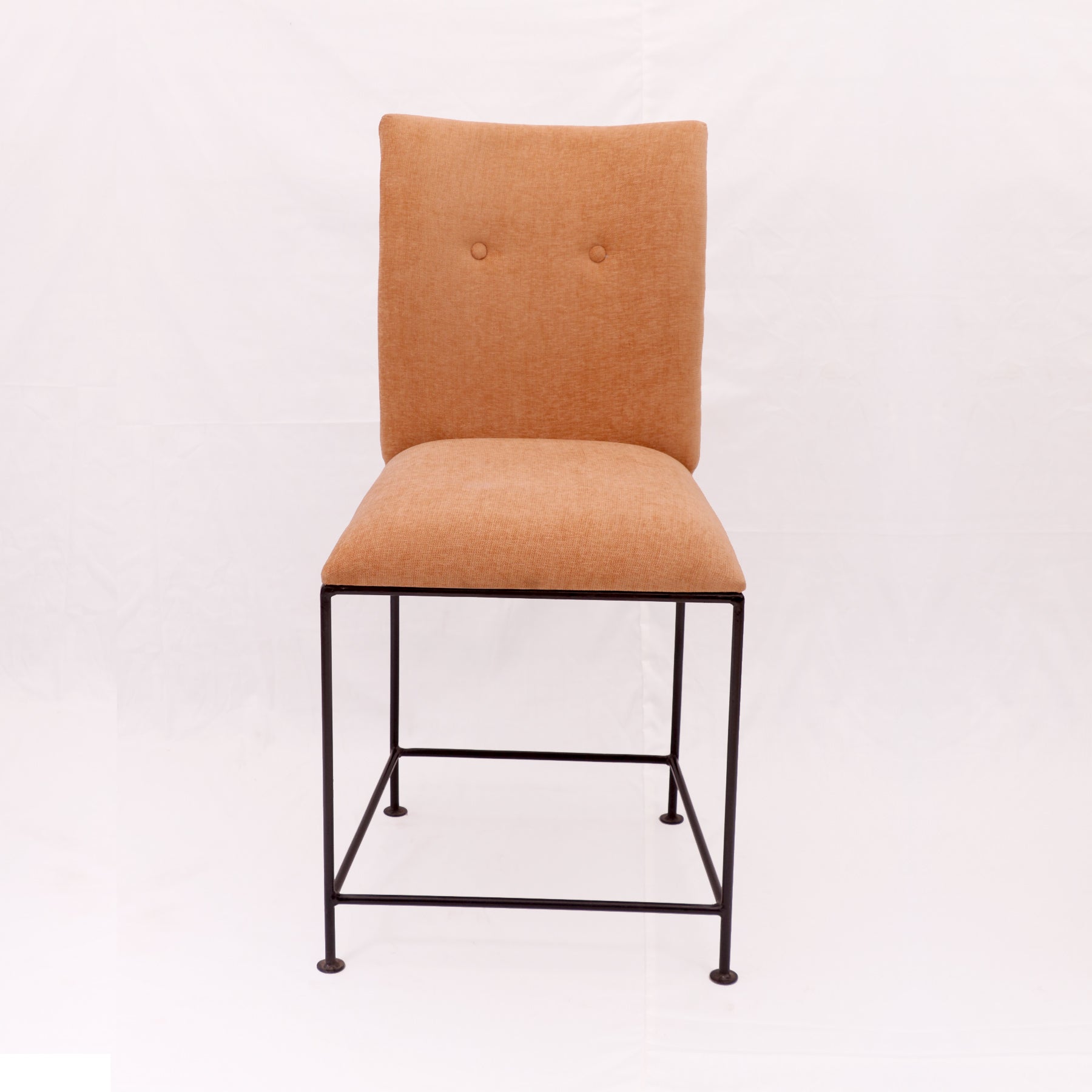 (Set of 2) Inclined Upholstered Neutral Chair Dining Chair