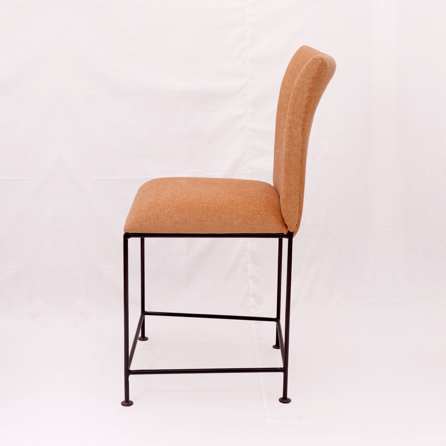 (Set of 2) Inclined Upholstered Neutral Chair Dining Chair