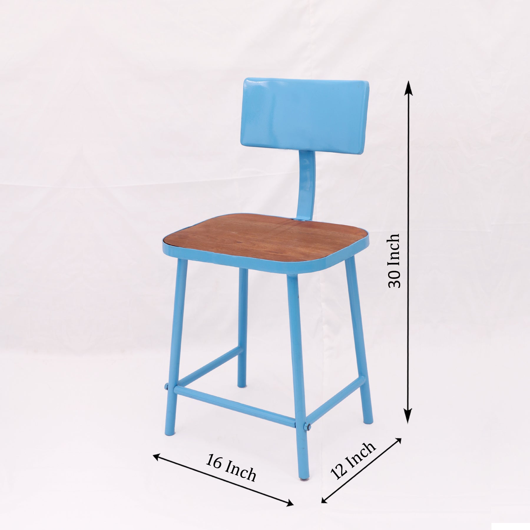 (Set of 2) Metallic Couples Chair Dining Chair