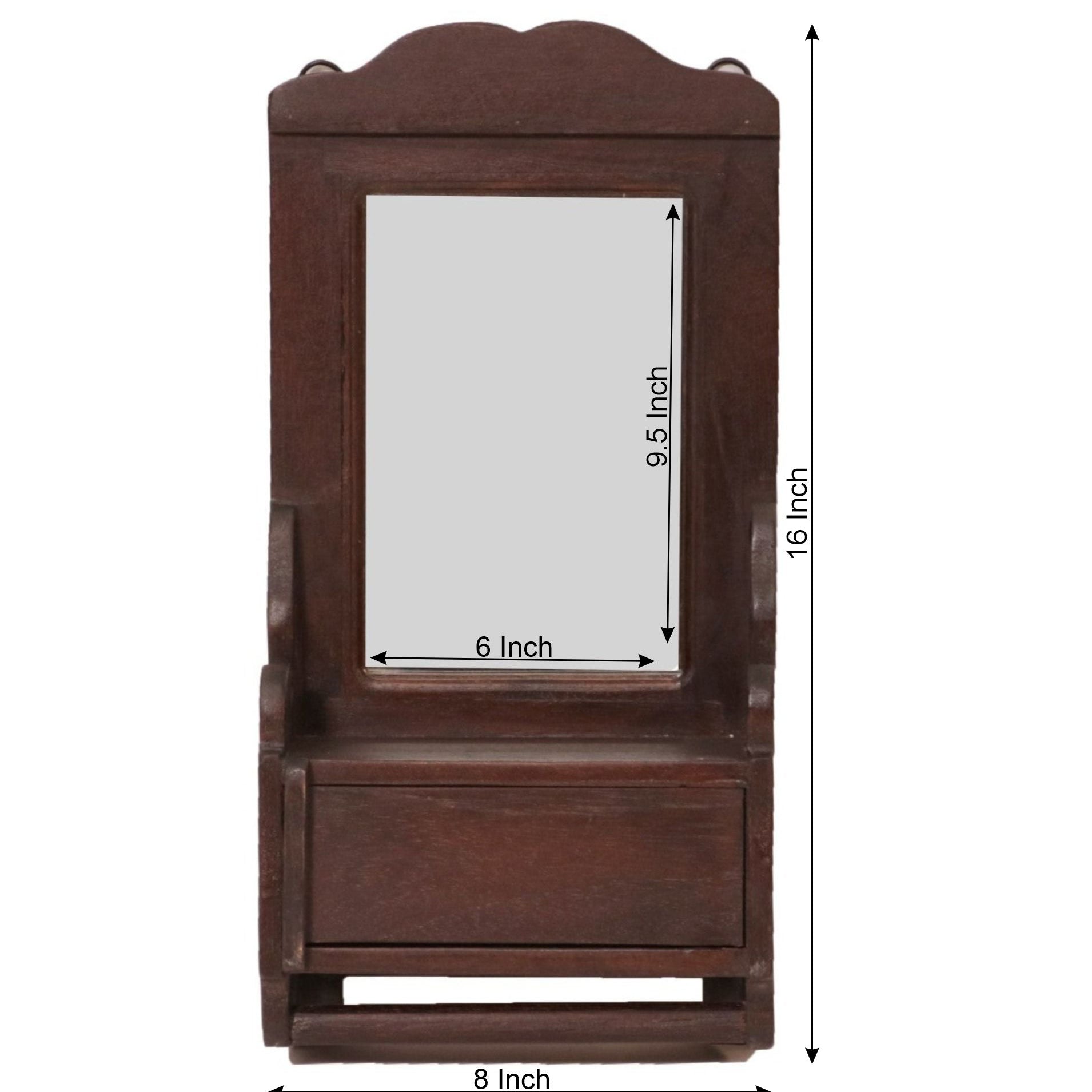 Mirror with a Drawer Mirror