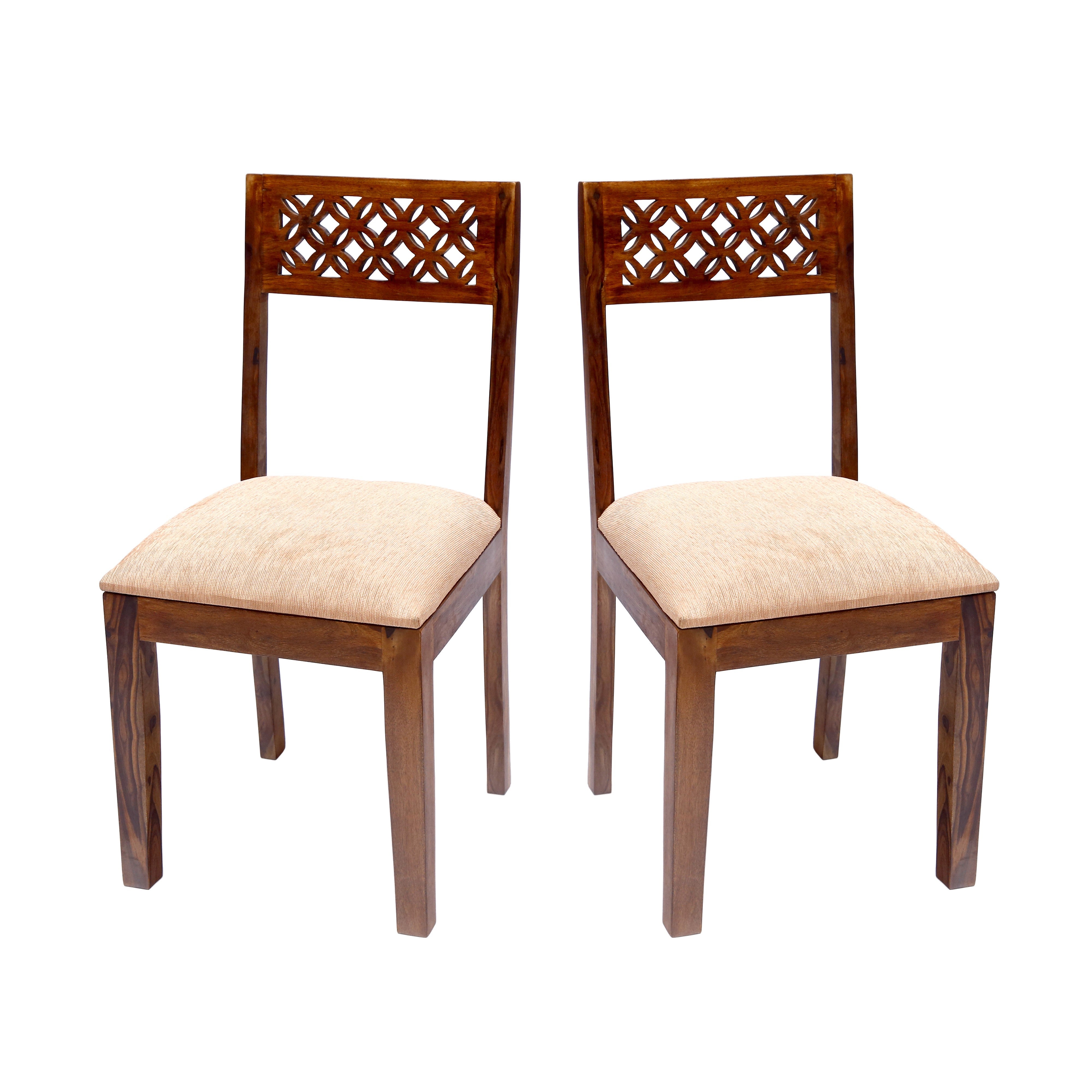 (Set Of 2) Diamond Shaped Dining Chair