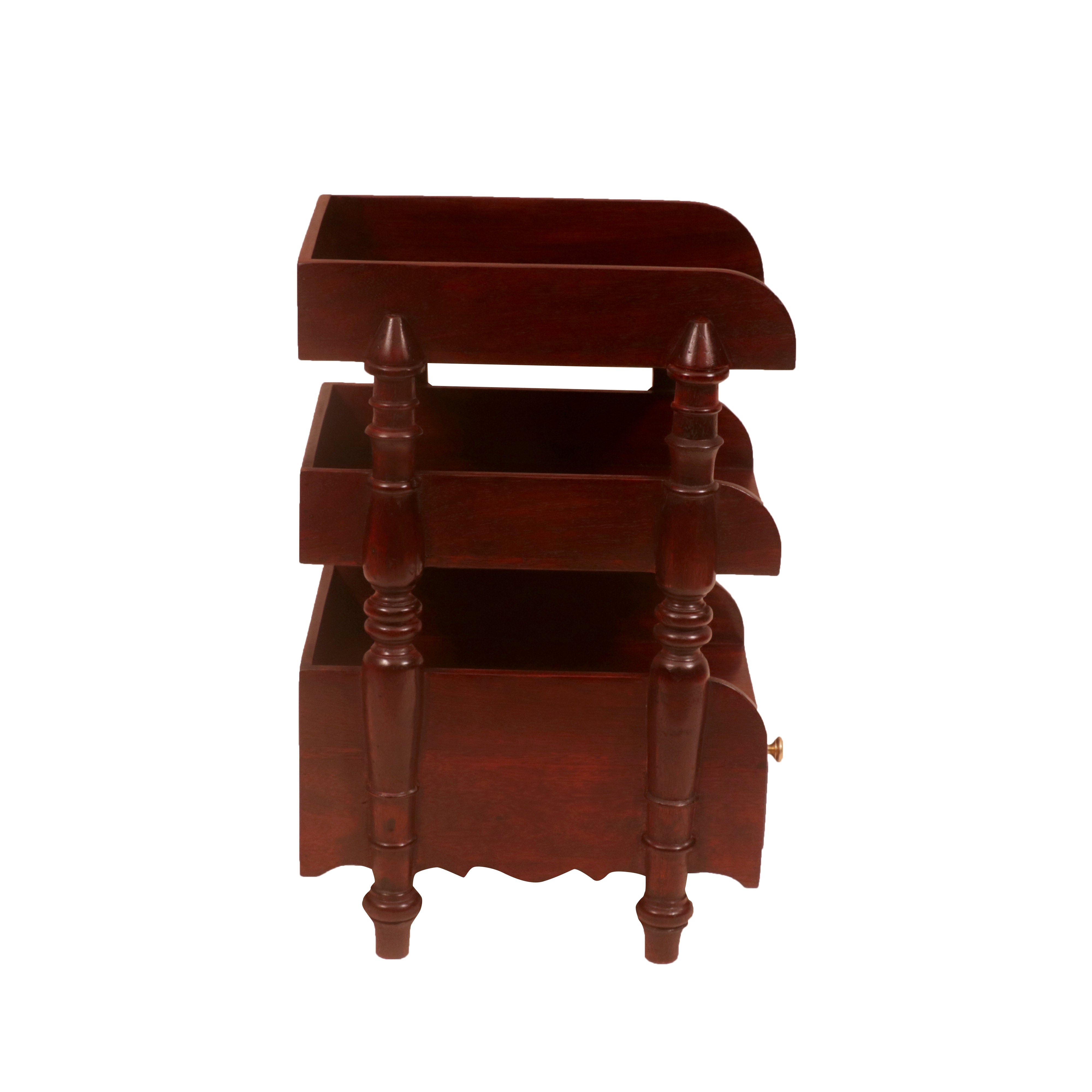 Carved Tray Rack Rack