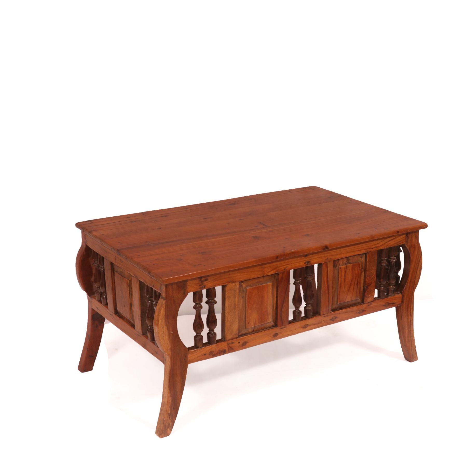 Brown Touch Carved Coffee Table Coffee Table