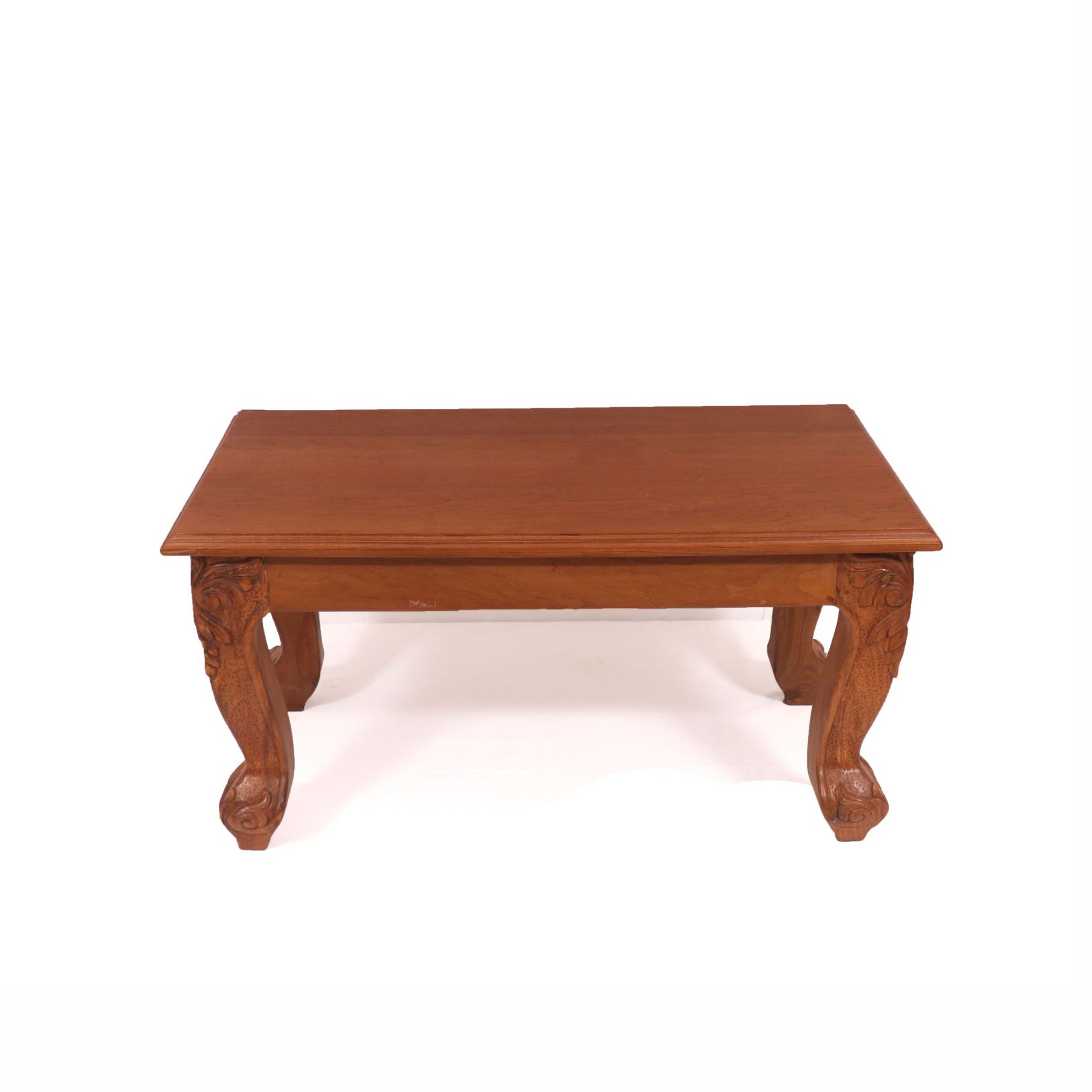 Carved Leaf Coffee Table Coffee Table