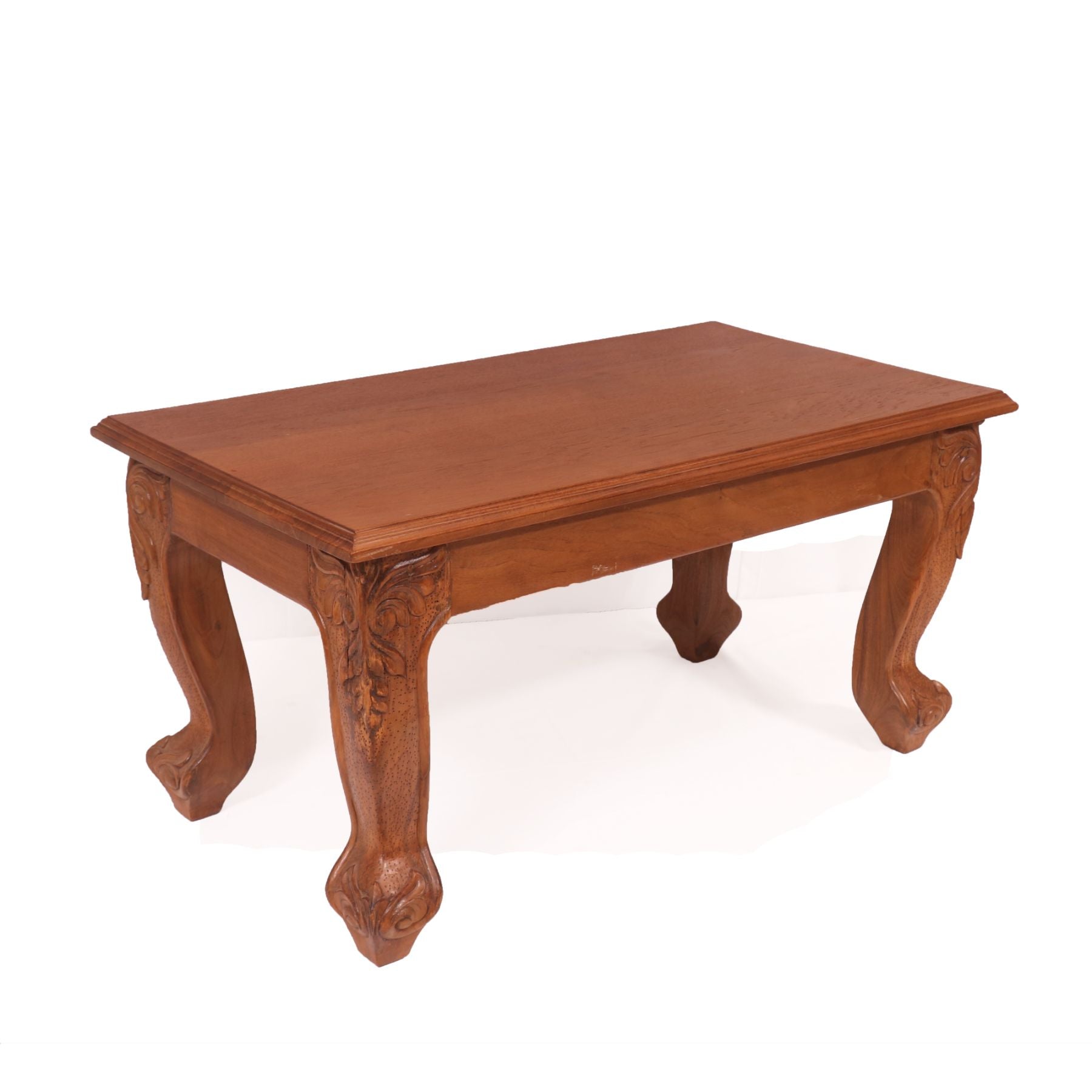 Carved Leaf Coffee Table Coffee Table