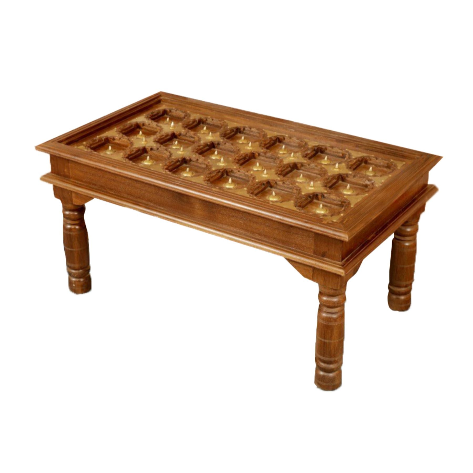 Royal Coffee Table Glass top Coffee Table