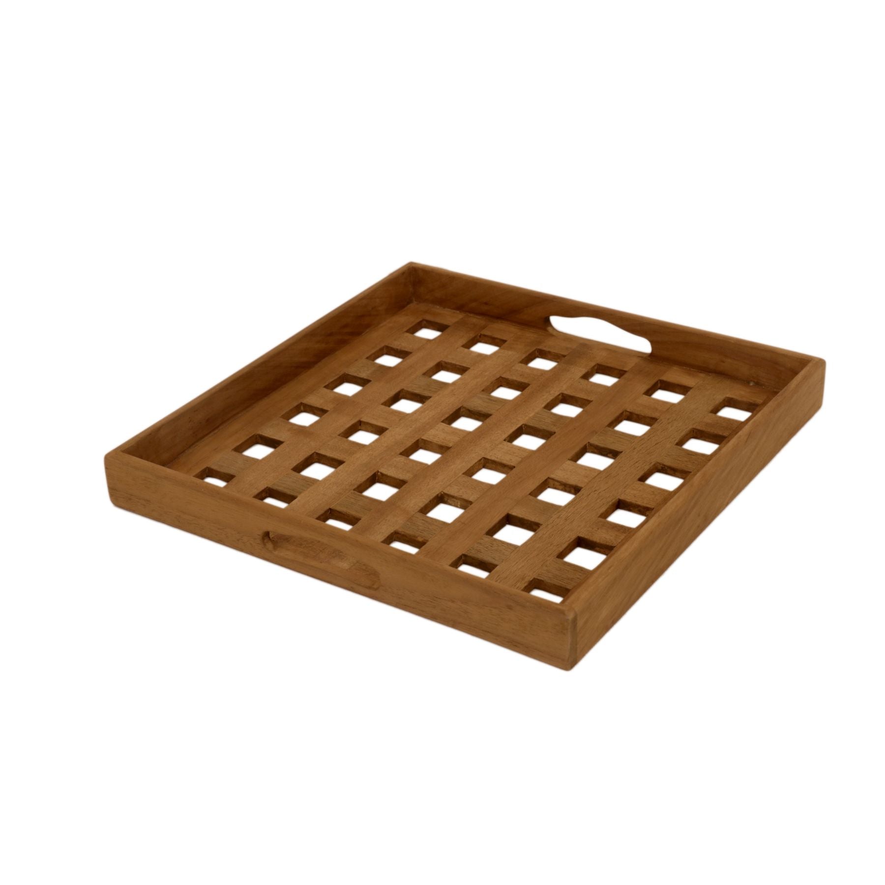 Square Wood Tray Set Tray
