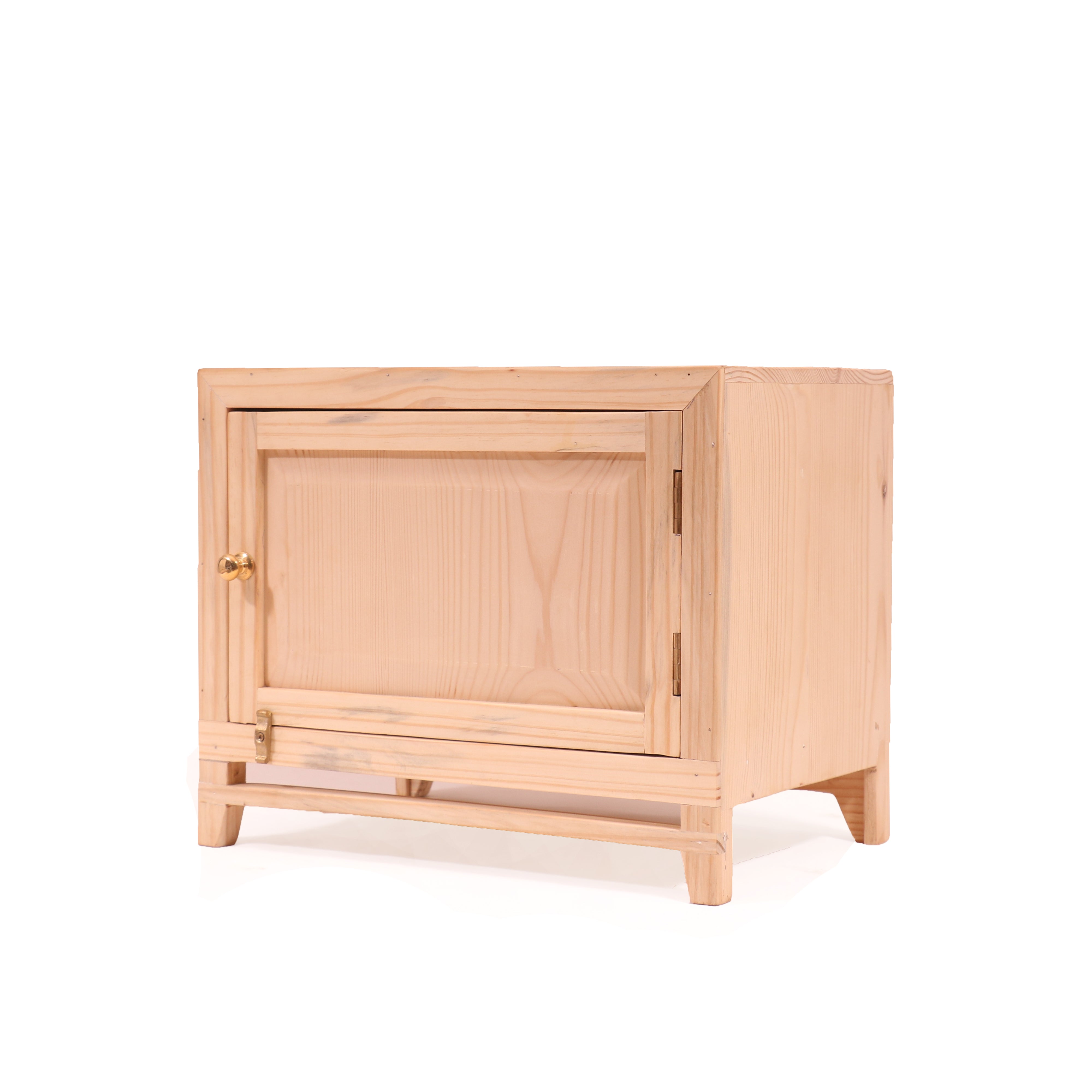 Side Cupboard Natural Chest Drawer's Chest