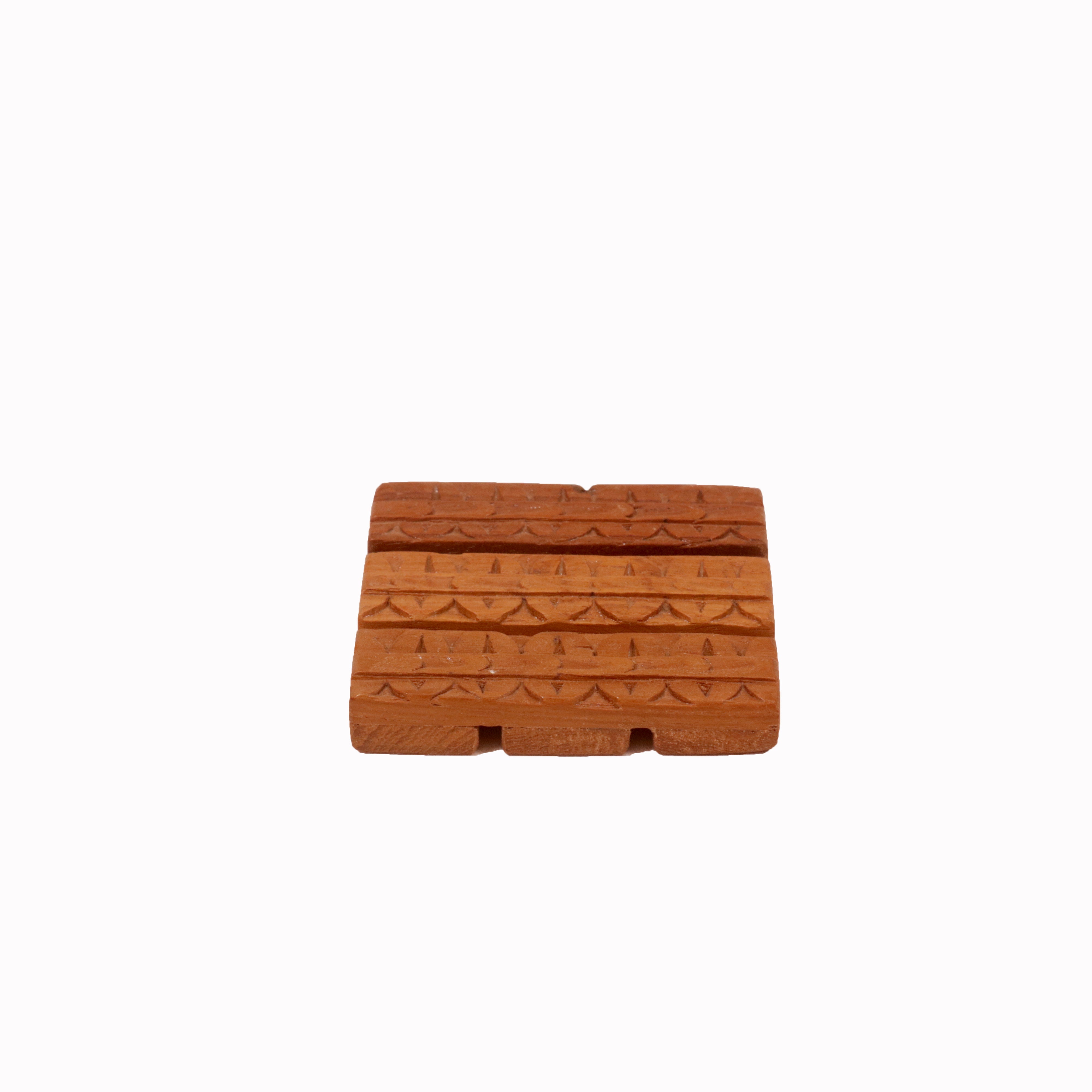(Set of 5) Rustic Tea Coaster Set Coaster