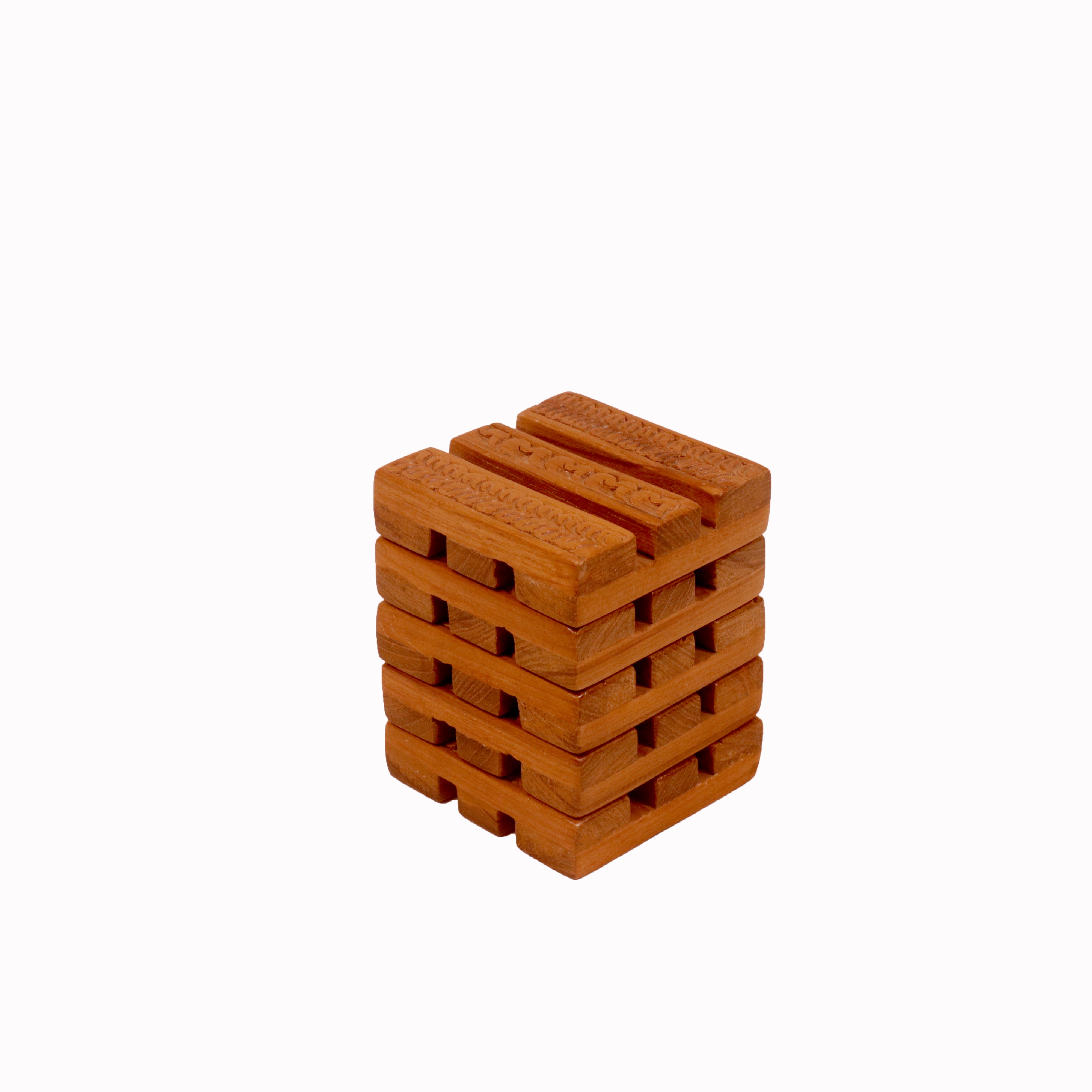 (Set of 5) Mini Log Tea Coasters Coaster