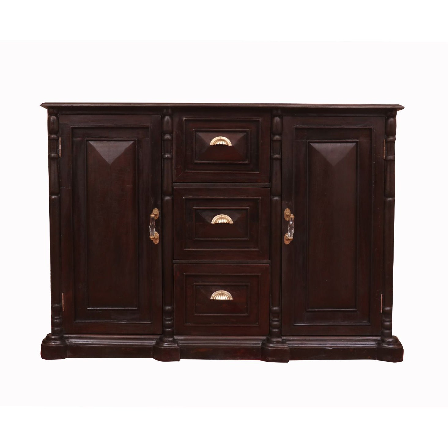 Rich Colonial Wall Cabinet Cupboard