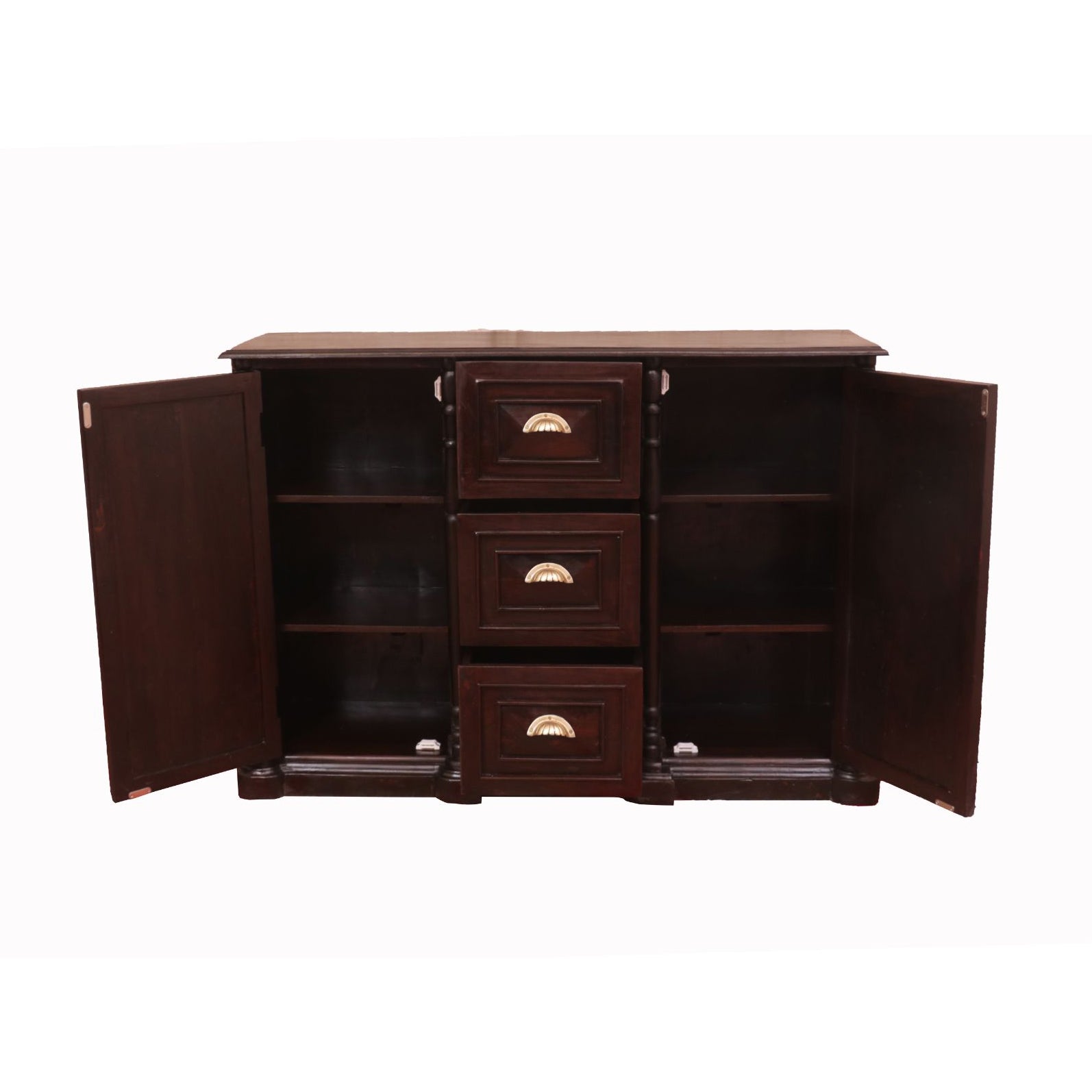 Rich Colonial Wall Cabinet Cupboard