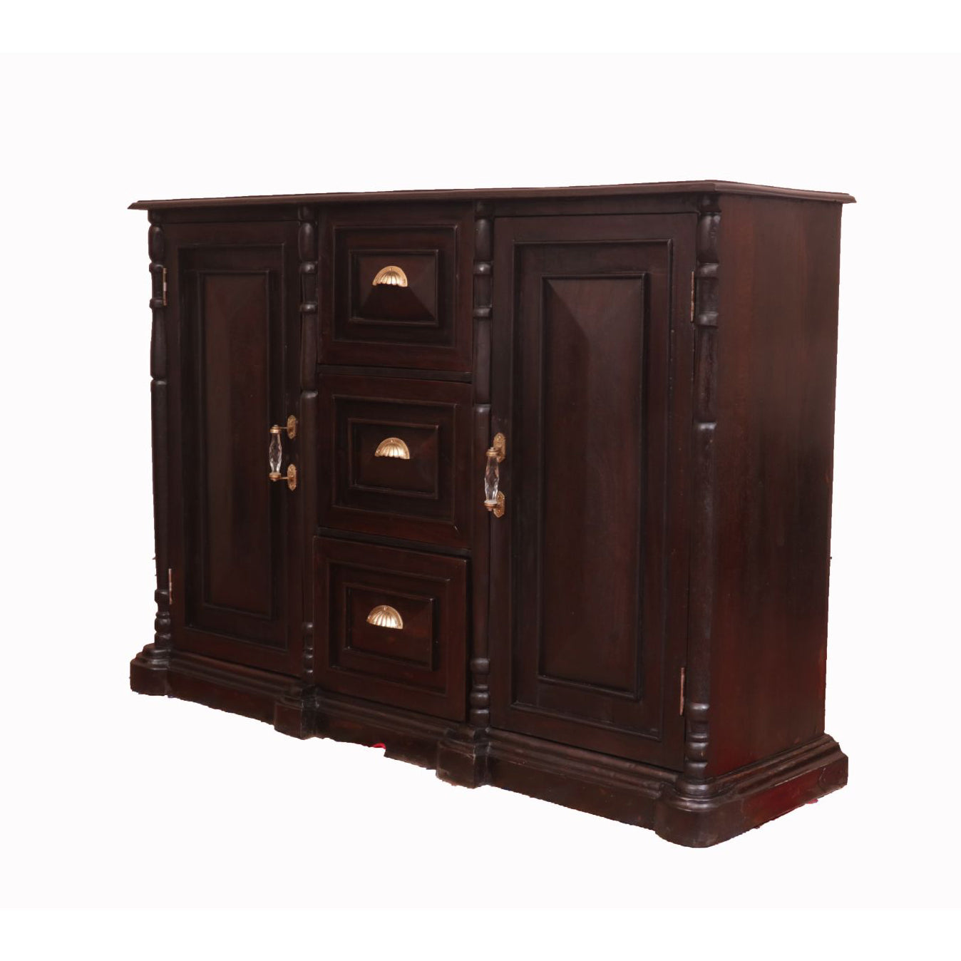 Rich Colonial Wall Cabinet Cupboard
