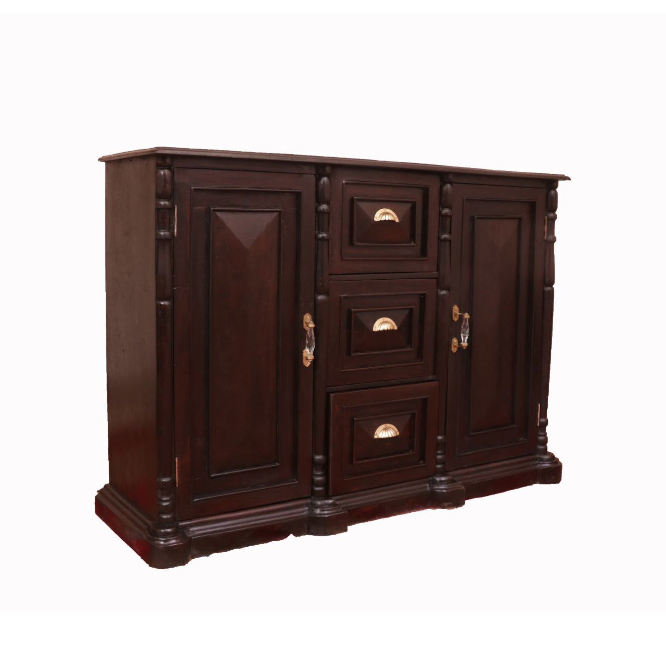 Rich Colonial Wall Cabinet Cupboard
