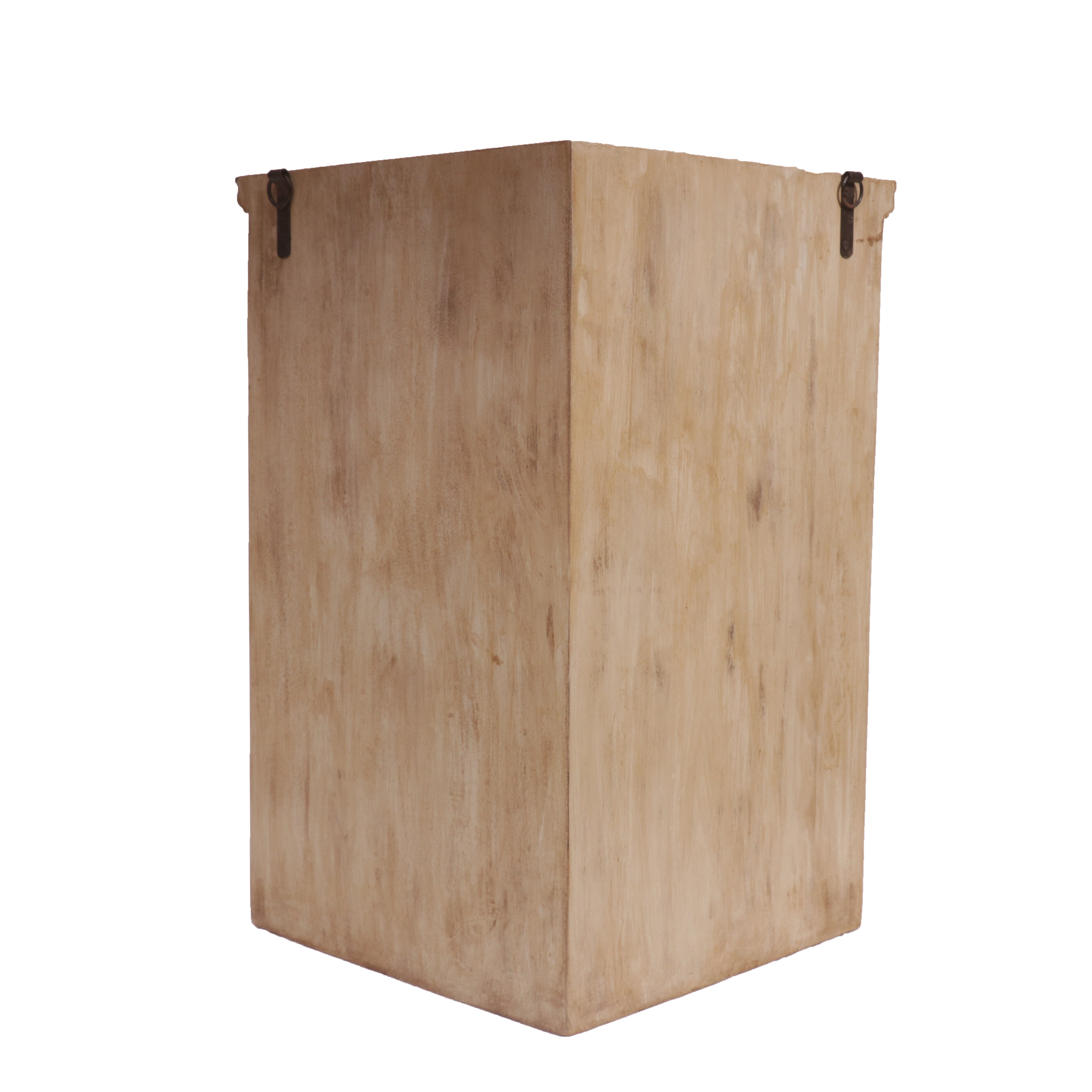 Distressed Wooden Corner Rack Rack