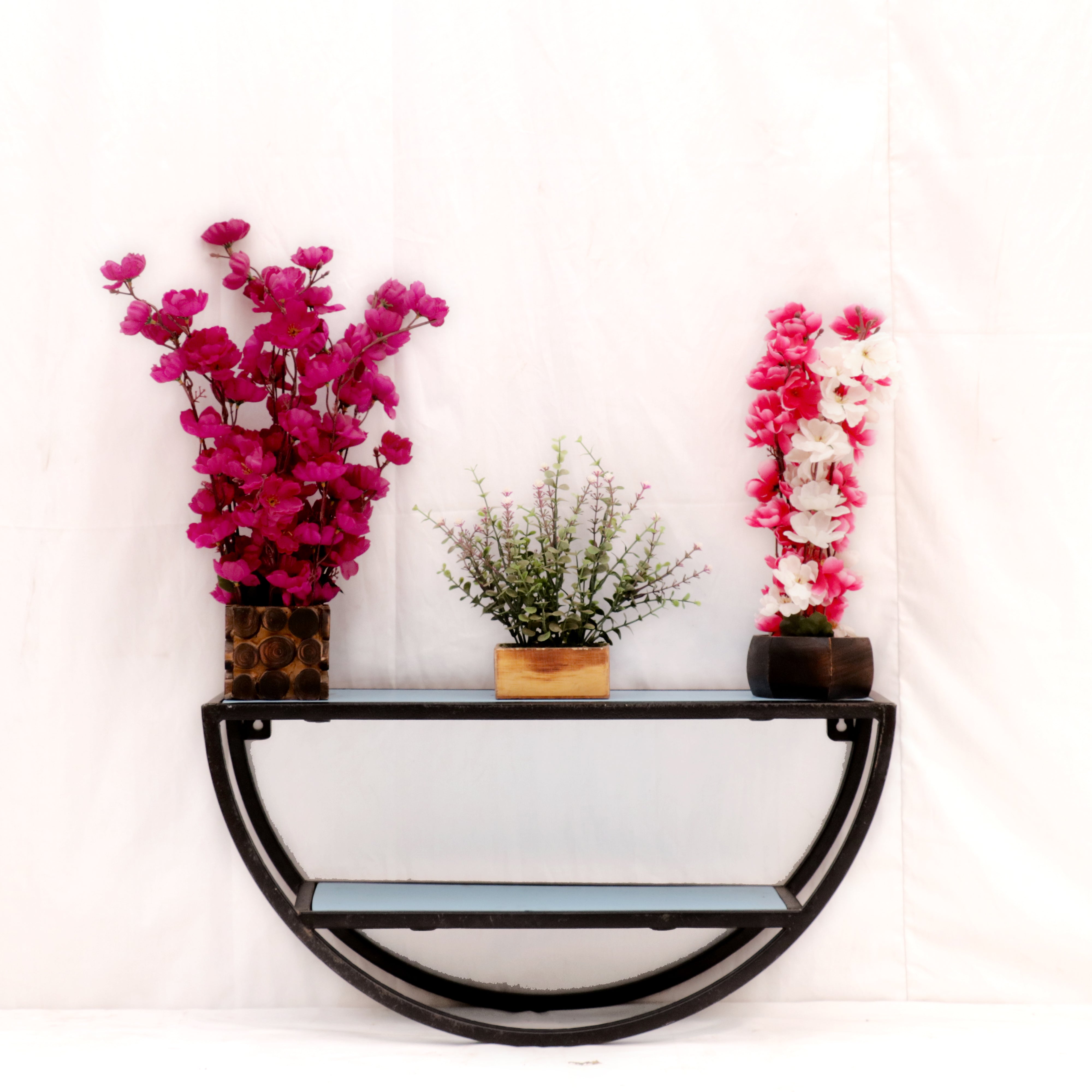 Semi Circle Delightful Shelf Rack