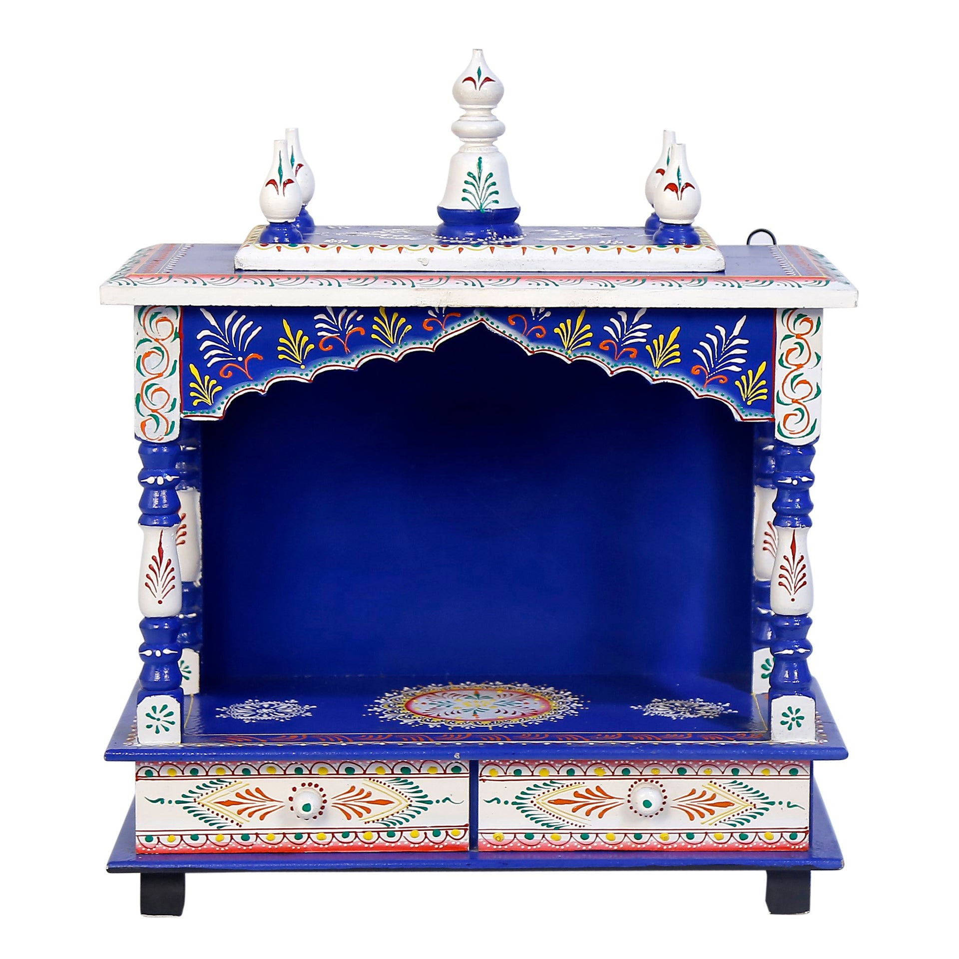Mansion Style Blue Temple Temple