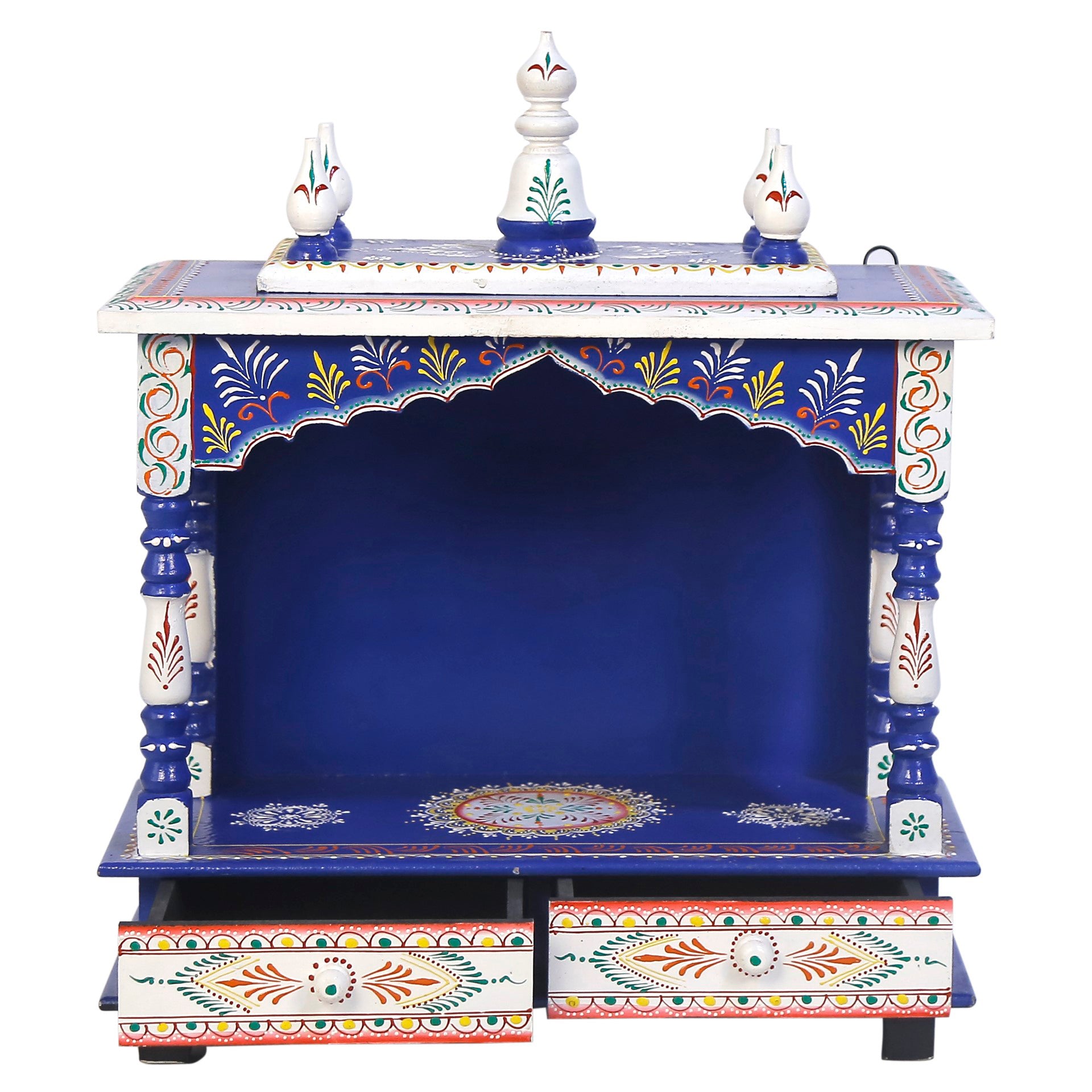 Mansion Style Blue Temple Temple