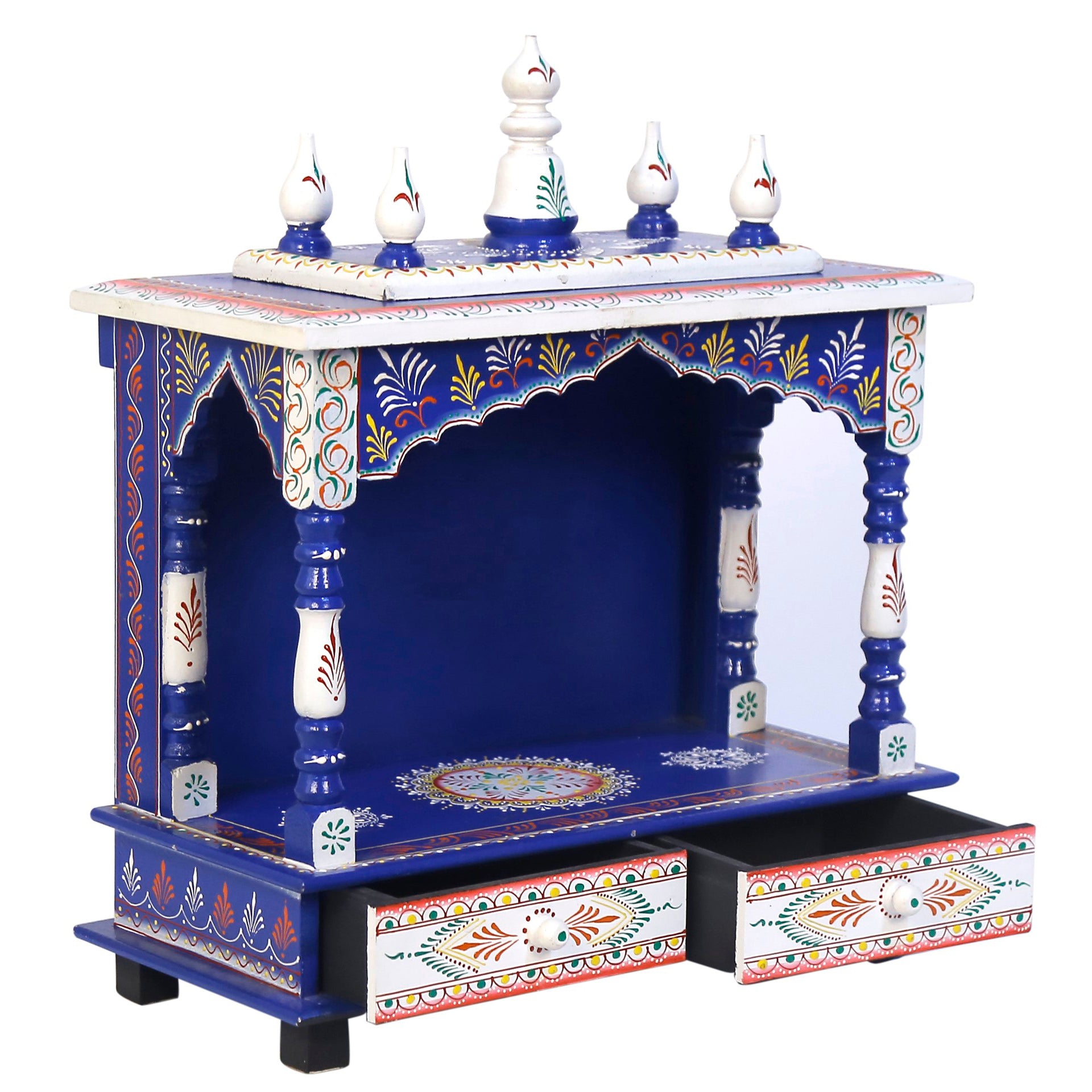 Mansion Style Blue Temple Temple