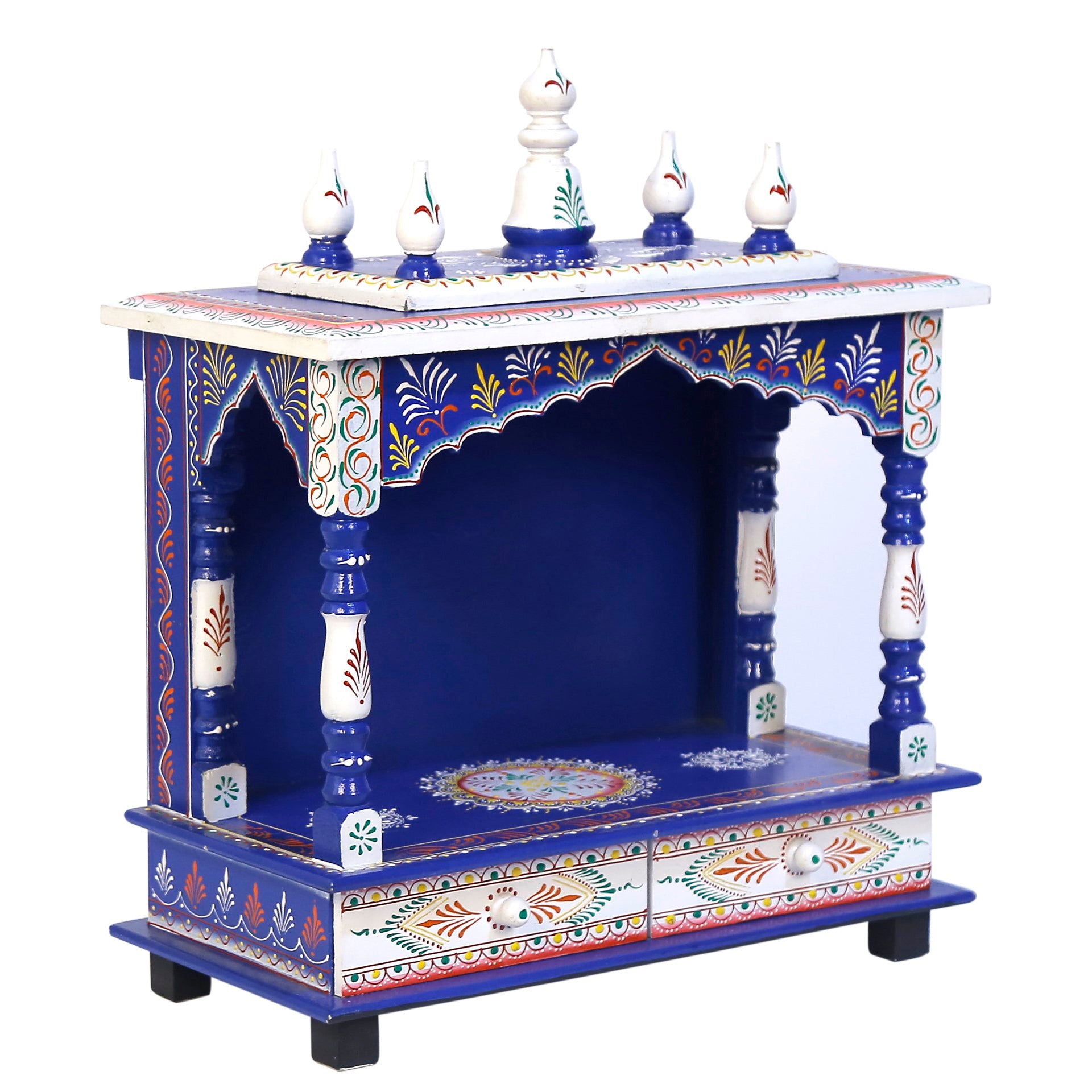 Mansion Style Blue Temple Temple