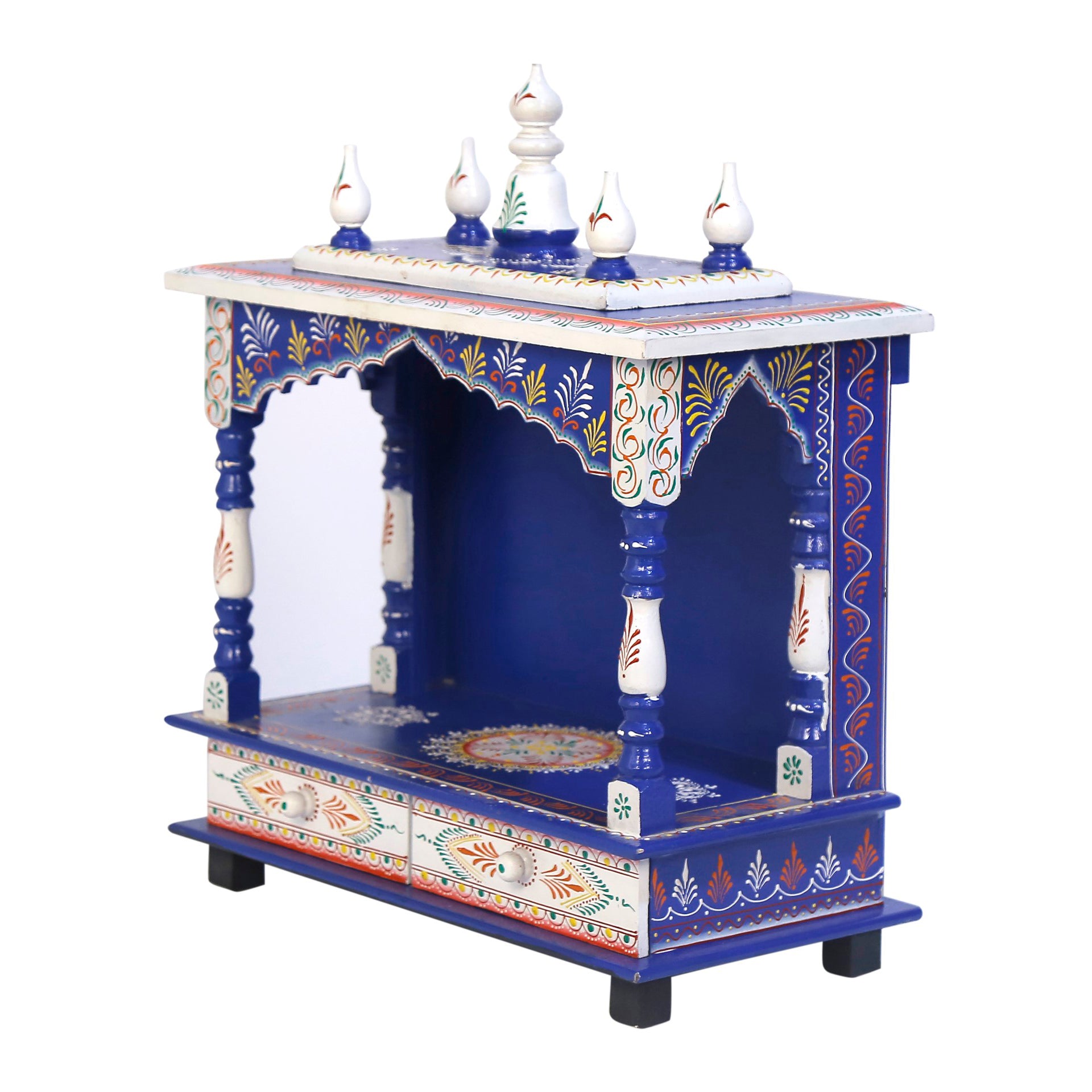 Mansion Style Blue Temple Temple