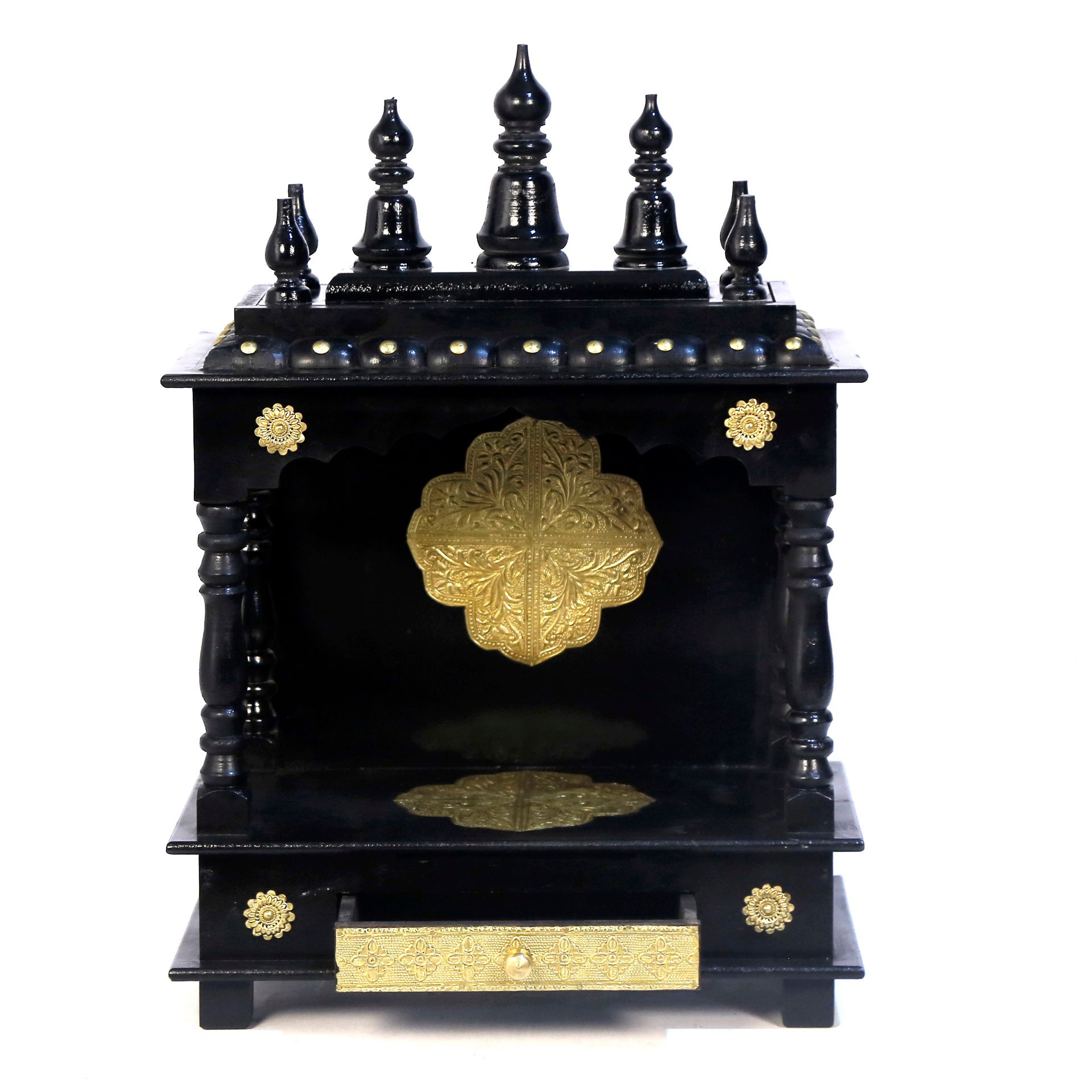 Black Coloured Temple Temple