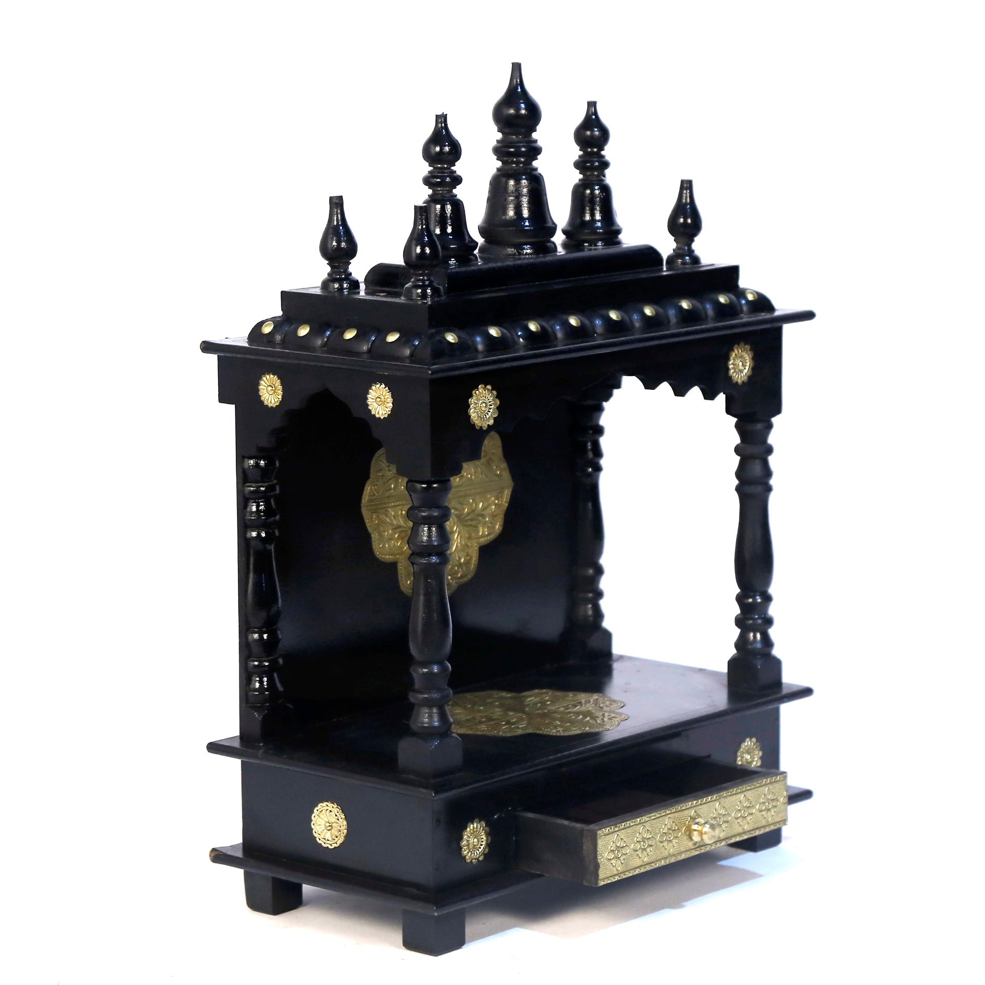 Black Coloured Temple Temple