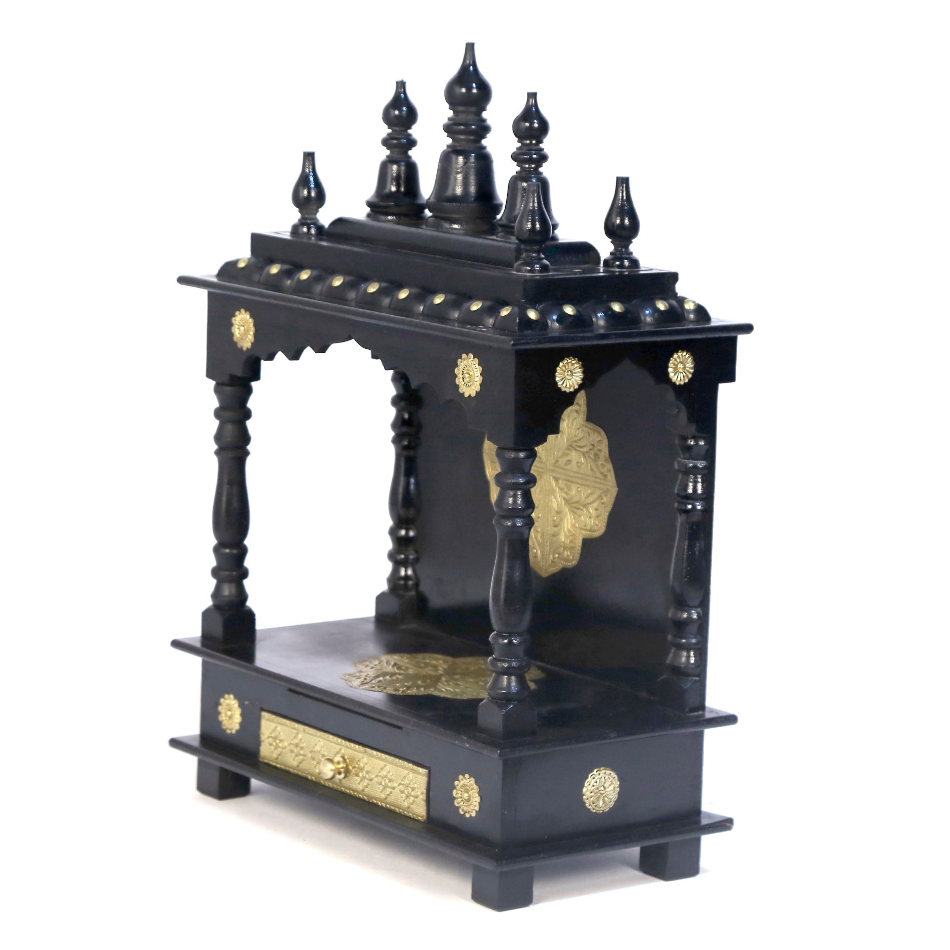 Black Coloured Temple Temple