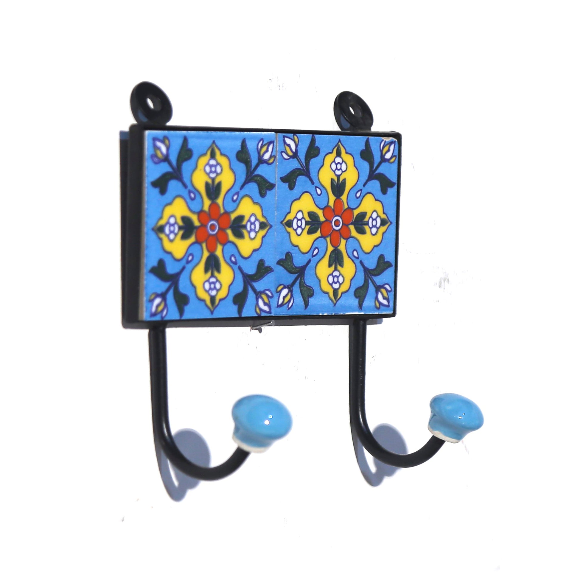3 by 6 Tile Hook with Metallic Frame Hook