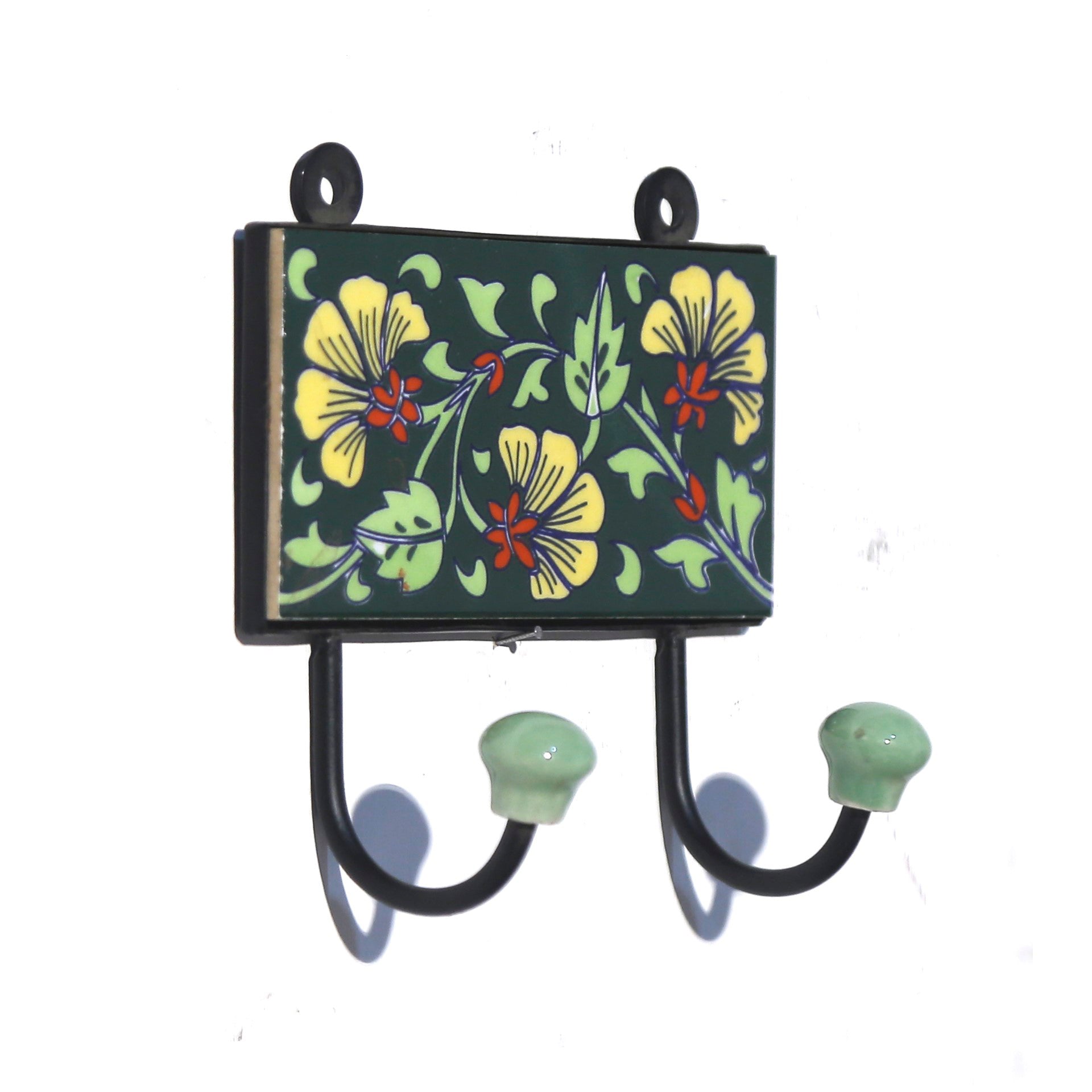 3 by 6 Tile Hook with Metallic Frame Hook